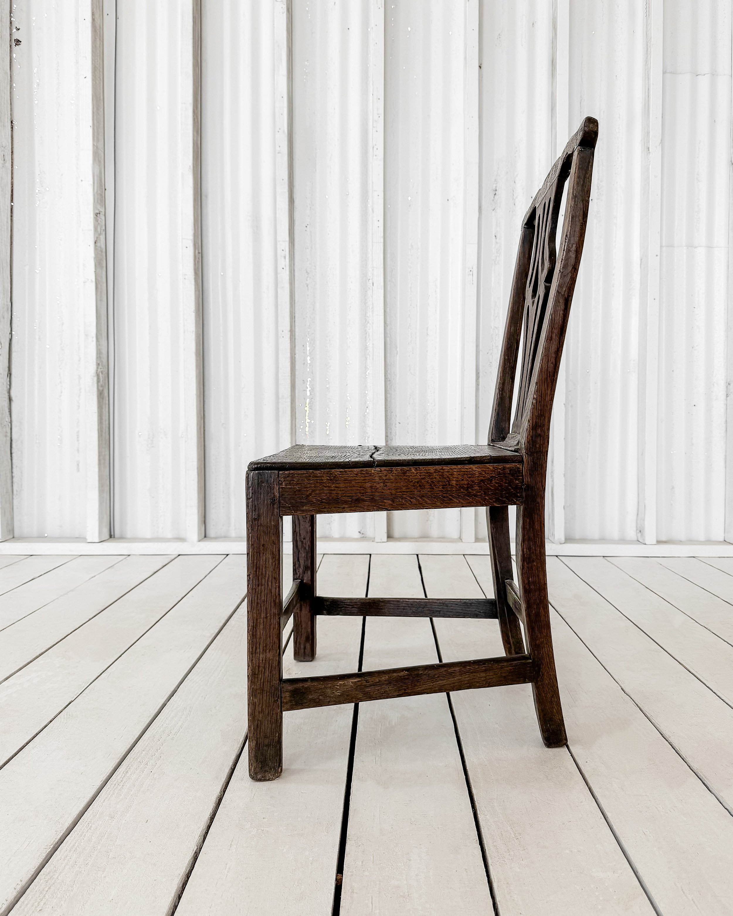 Antique 18th century Chippendale Side Chair