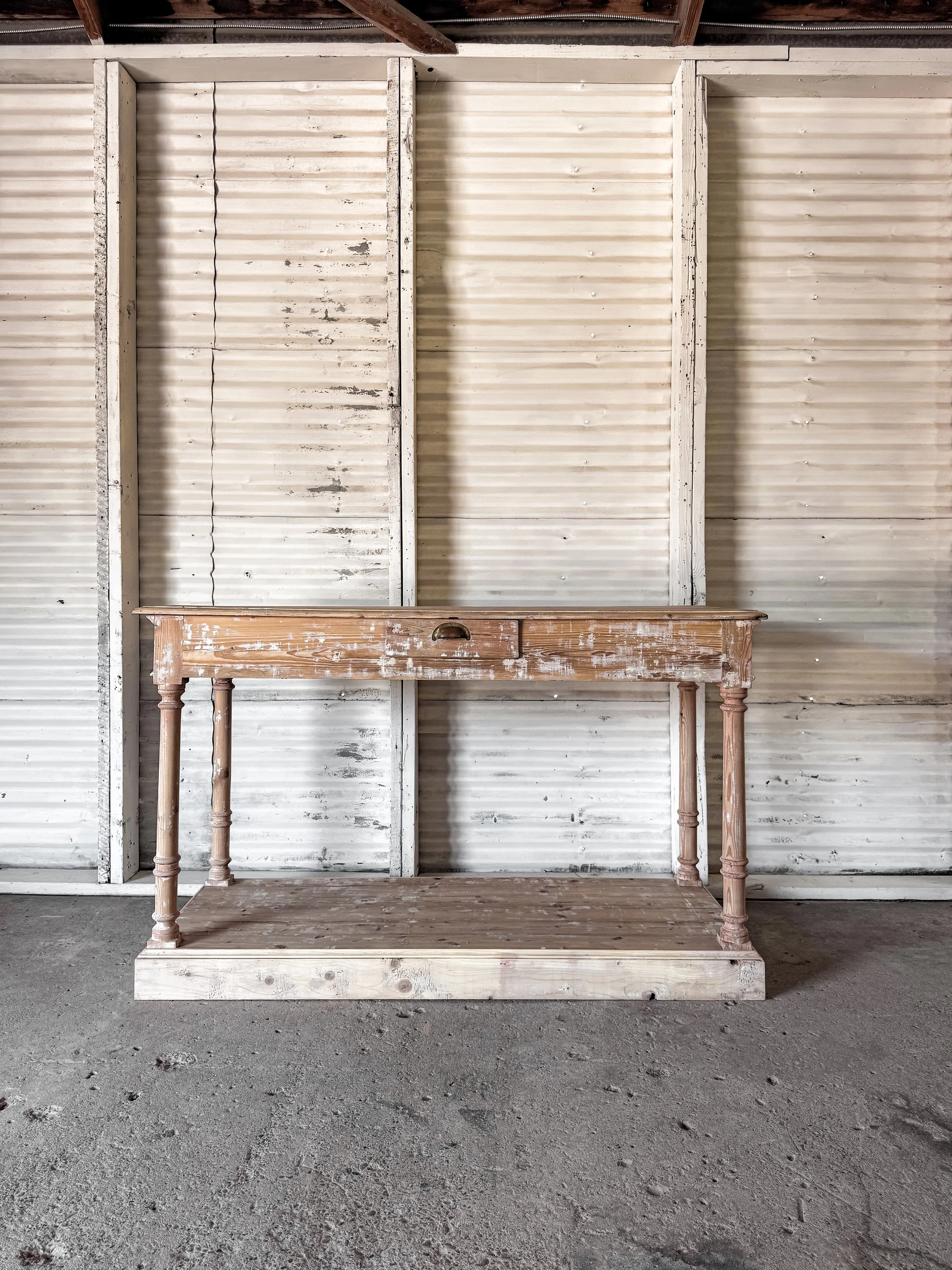 Antique French Drapers Table