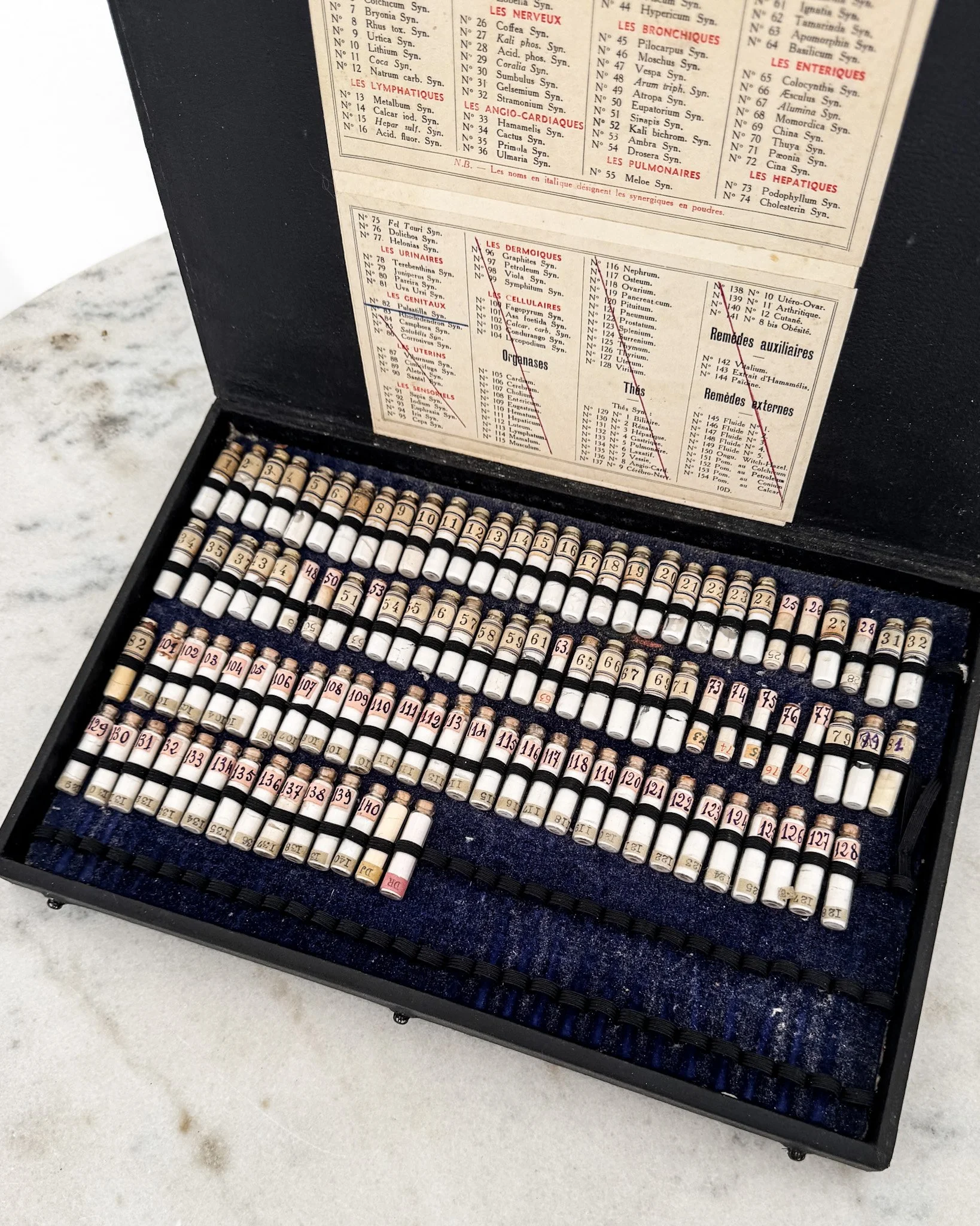 Antique French Homeopathic Set