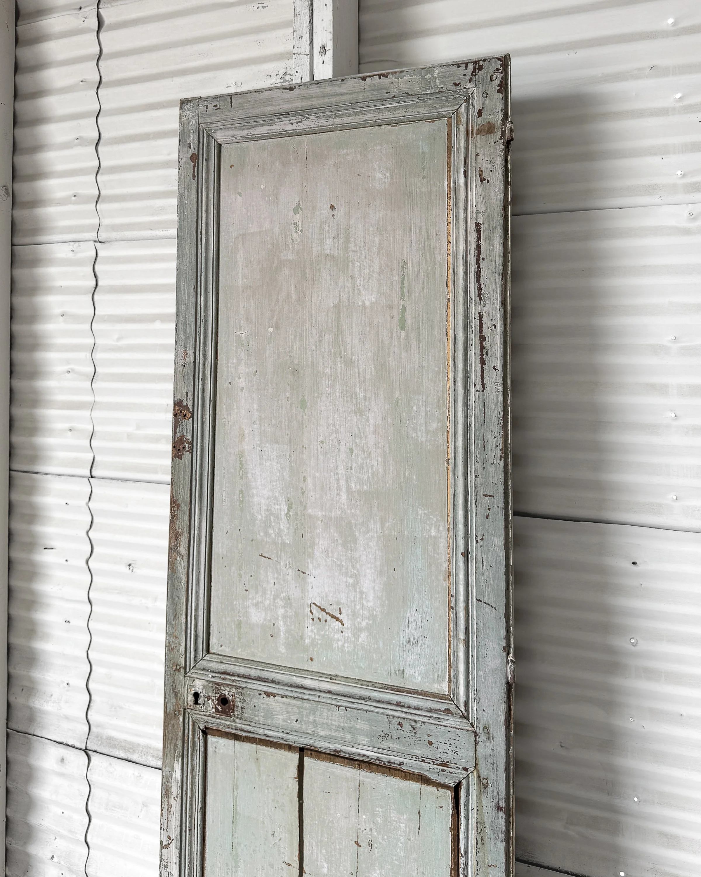 Salvaged Antique French Door
