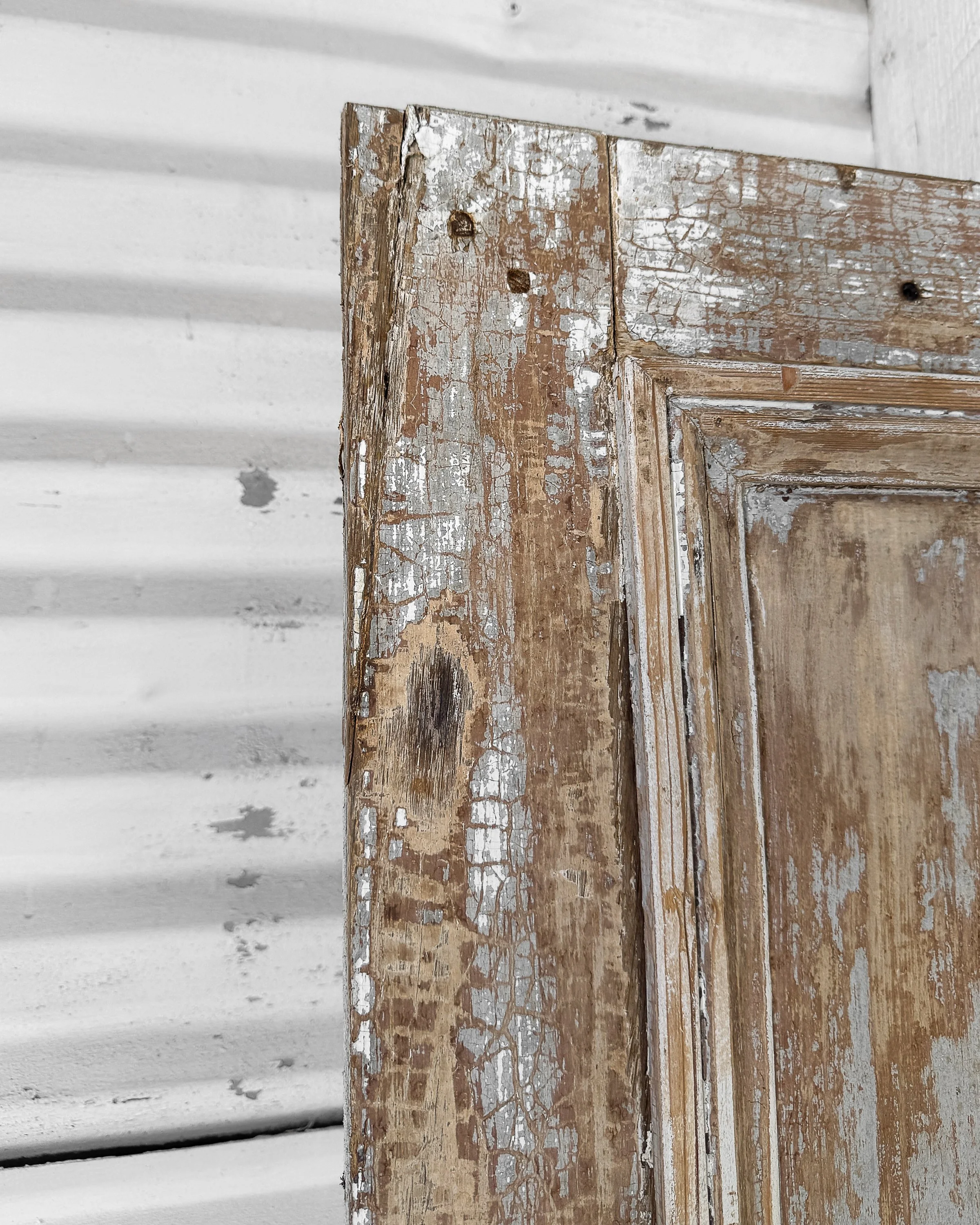 Salvaged Antique French Door