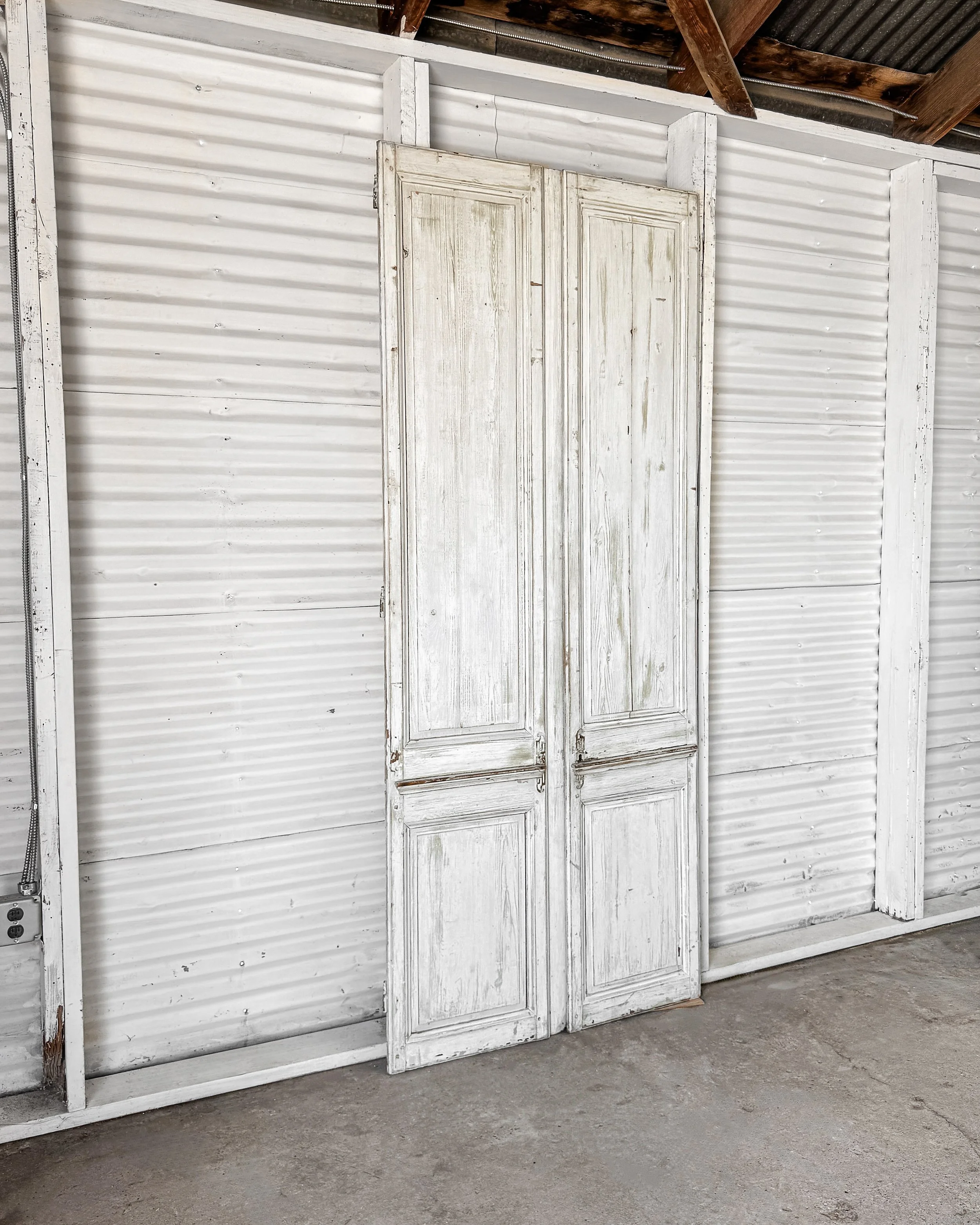 Salvaged Antique French Doors