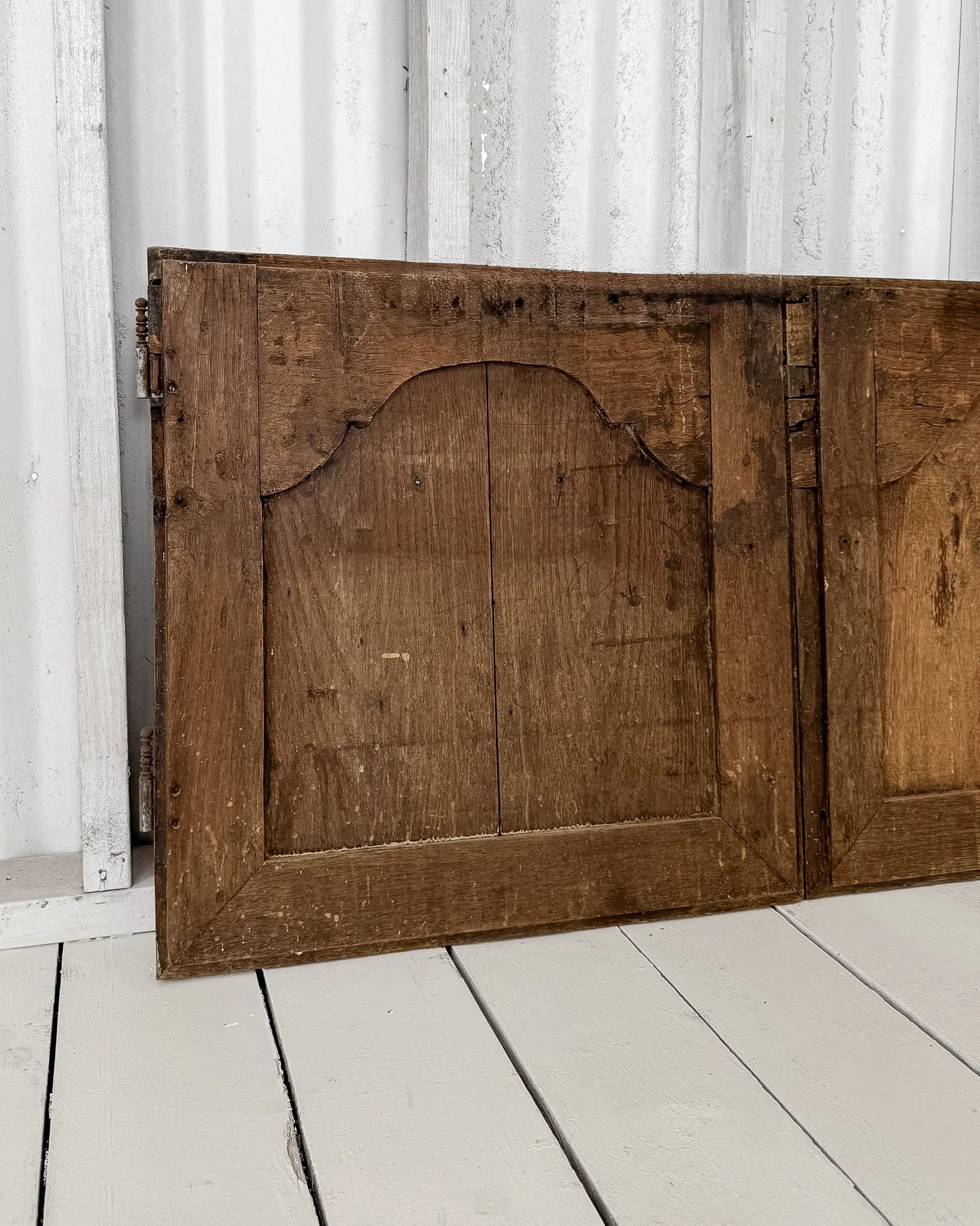 Reclaimed Antique French Oak Cupboard Doors