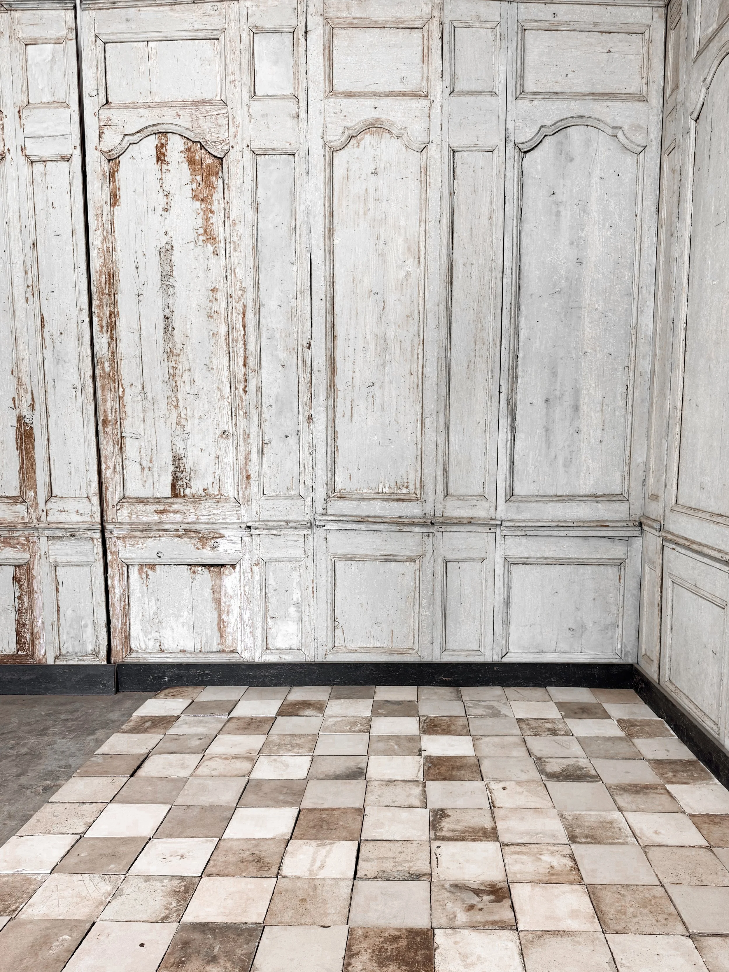 Reclaimed European Encaustic Cement Tiles
