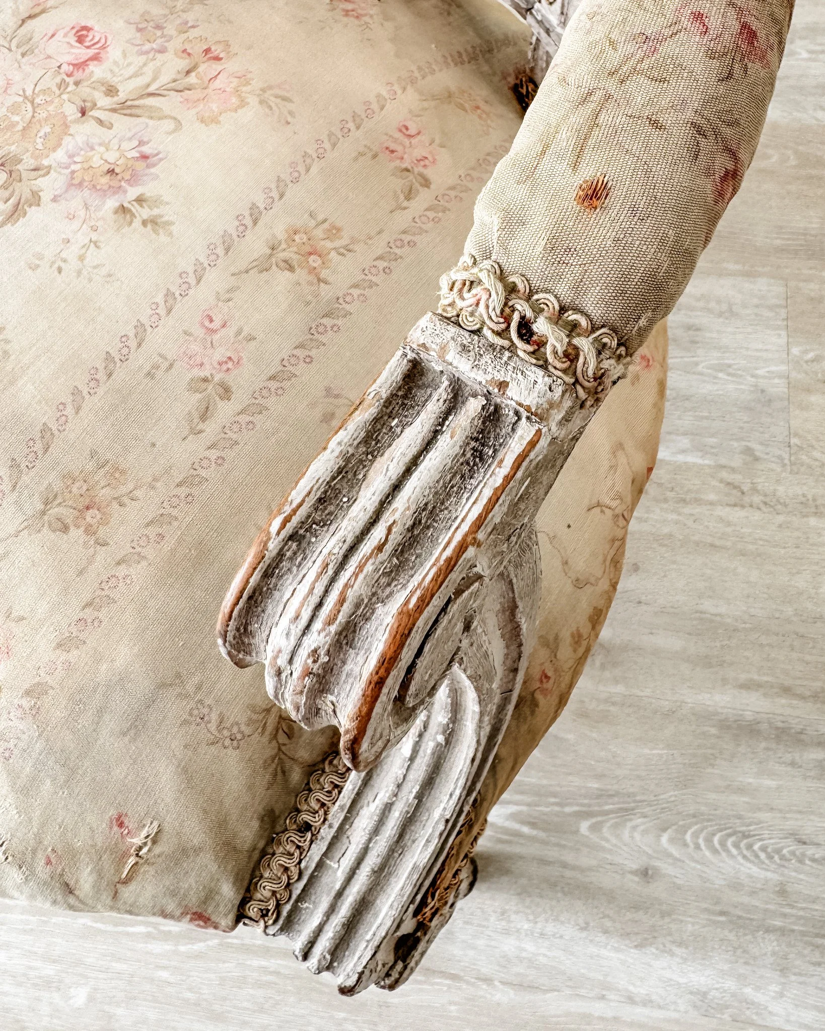 19th-Century French Louis XVI Style Fauteuil Armchairs