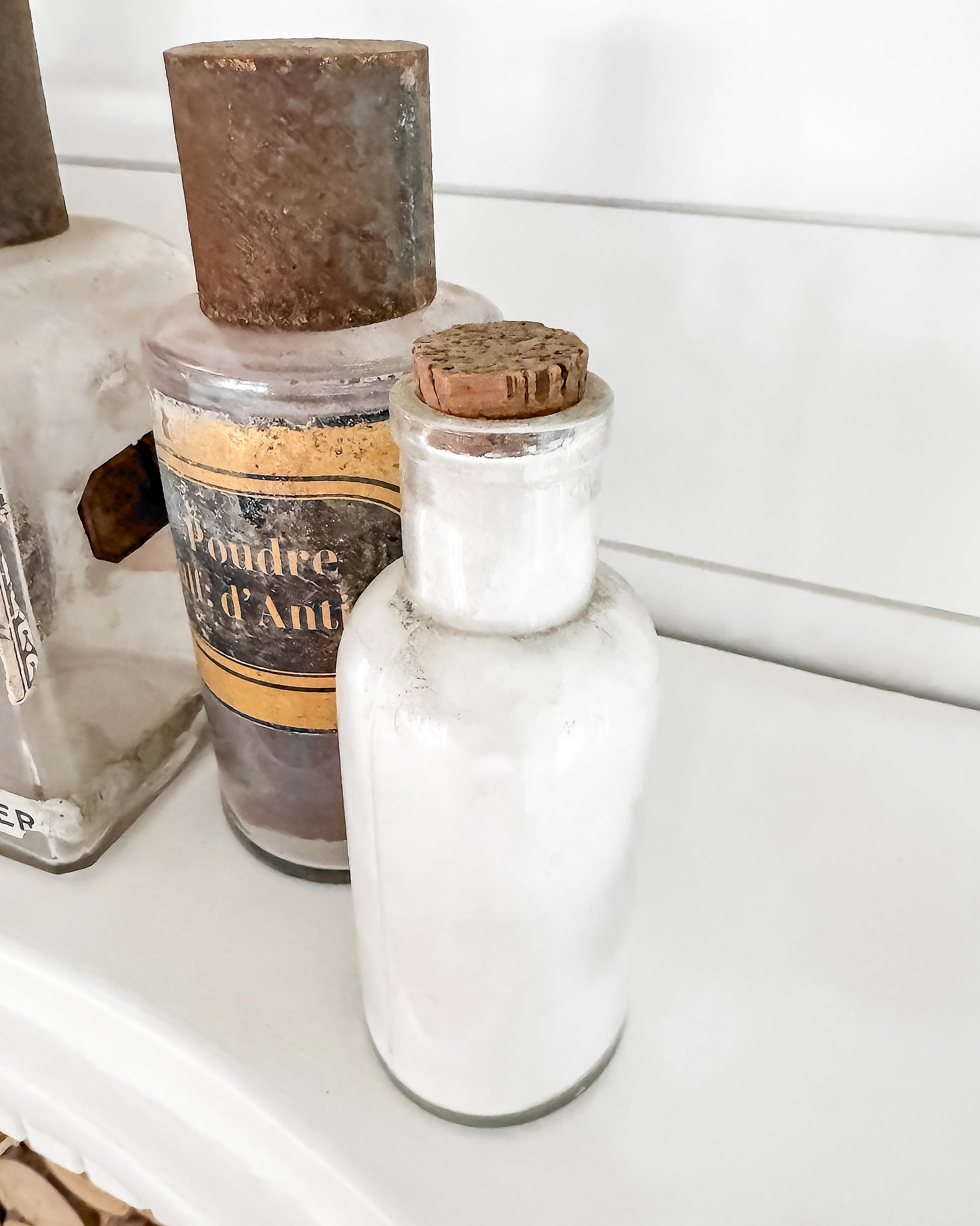 Antique French Apothecary Bottles
