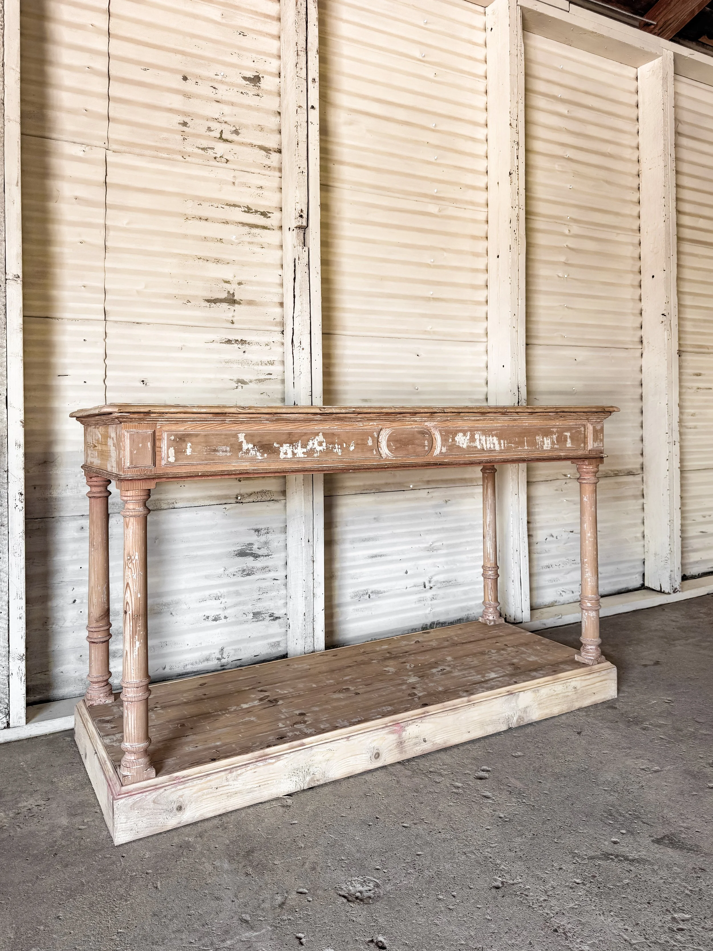 Antique French Drapers Table