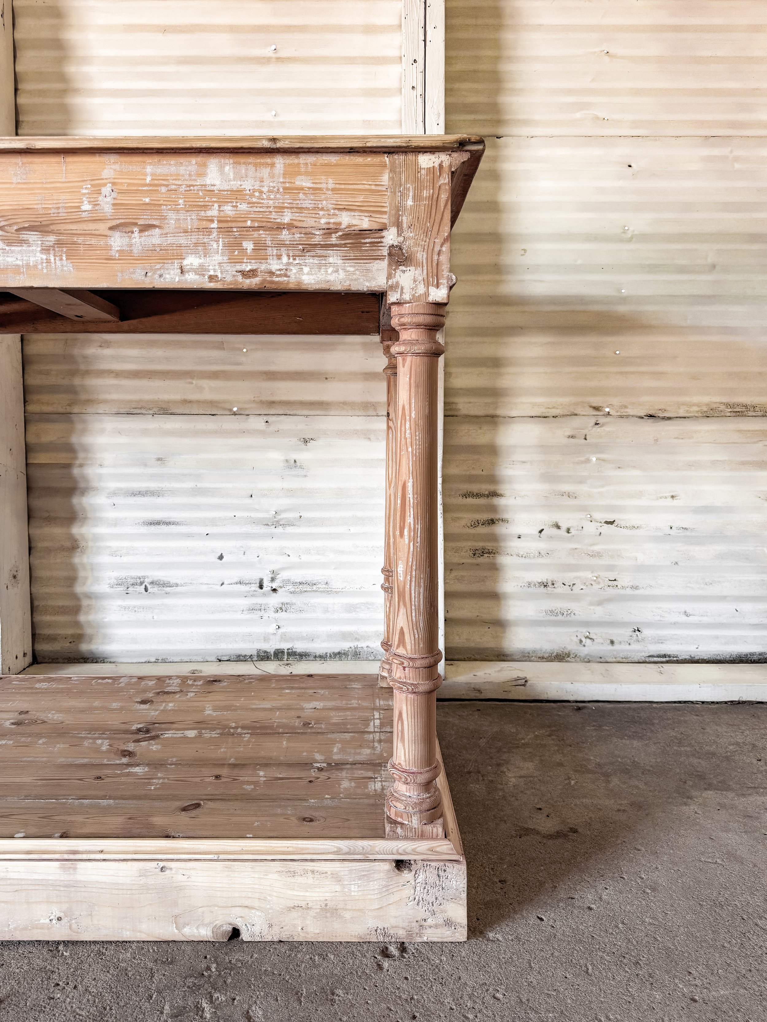 Antique French Drapers Table