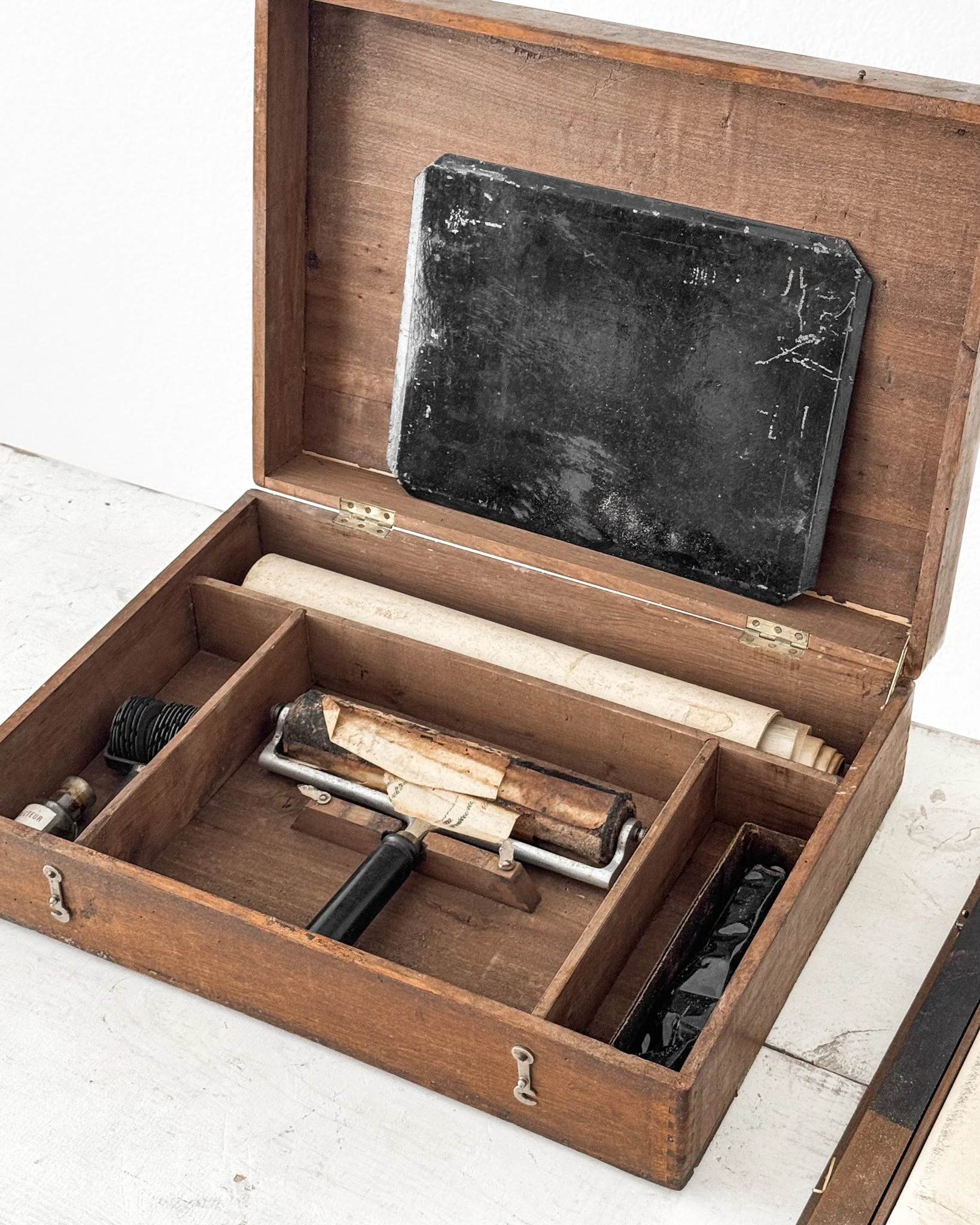 Antique French Mimeograph