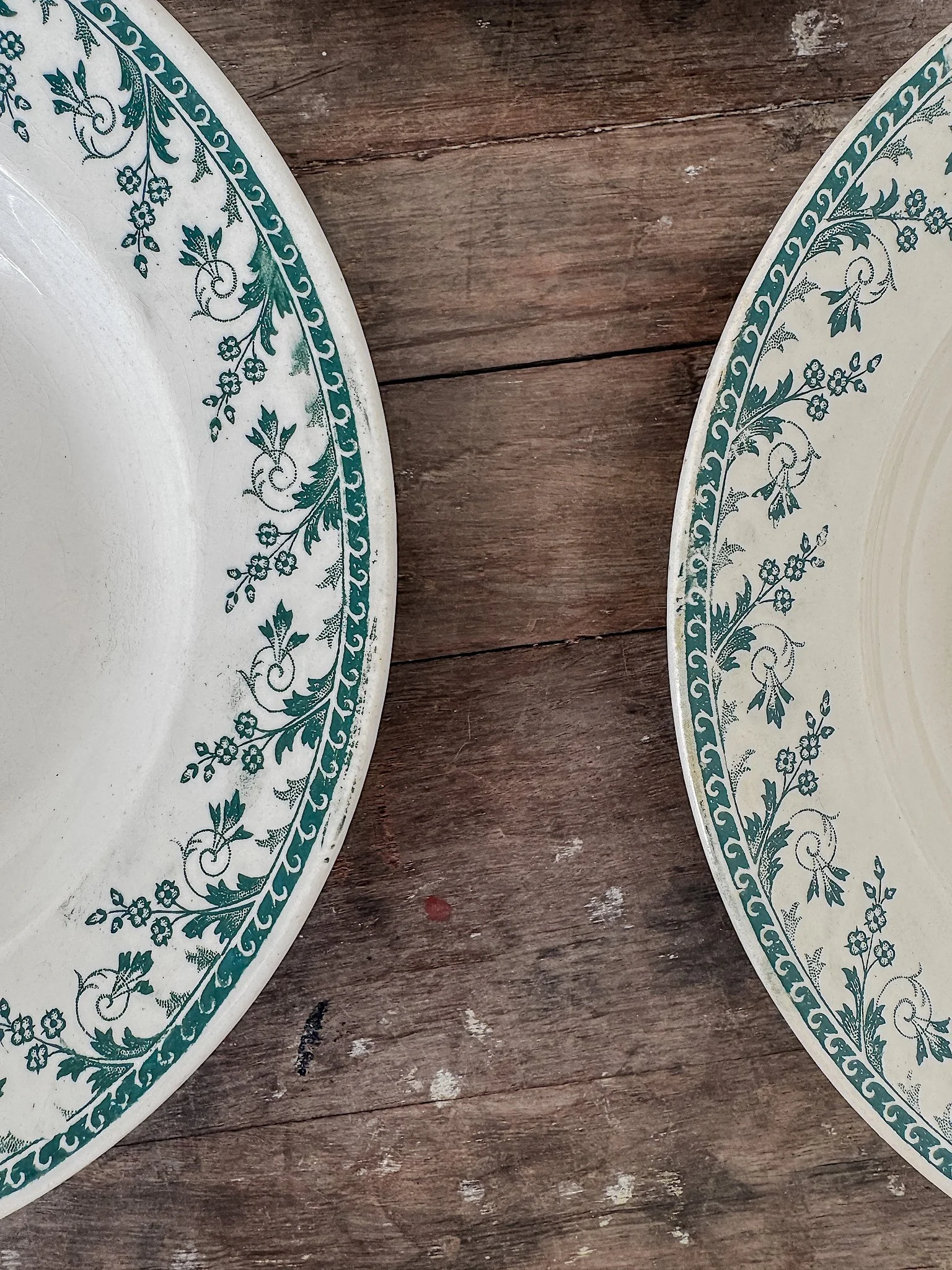 Antique French Transferware Bowls