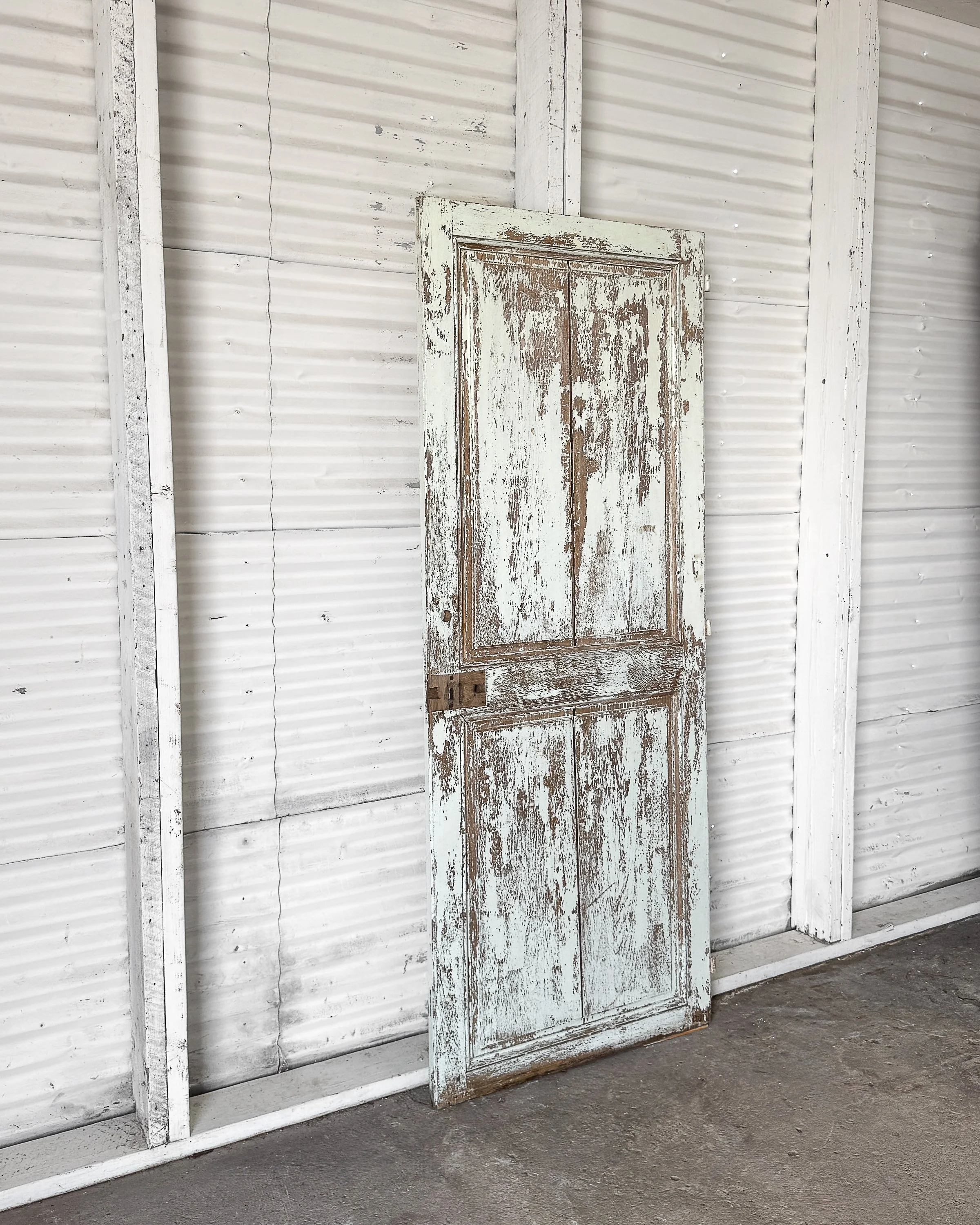 Salvaged Antique French Door