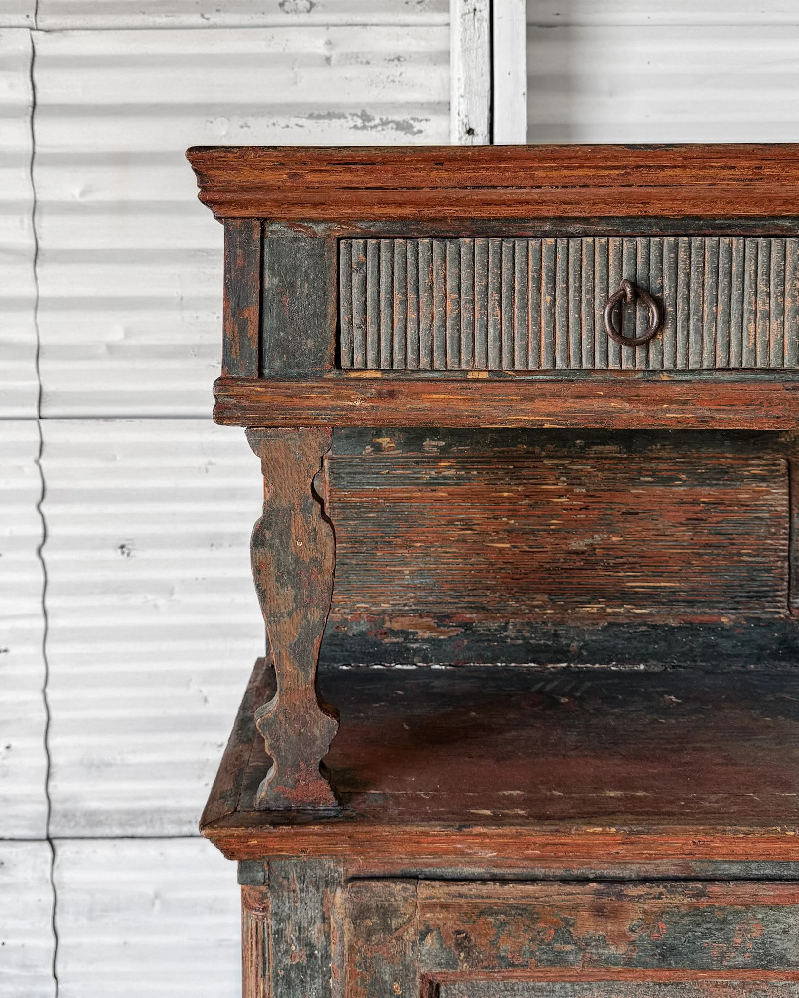 18th Century Swedish Rococo Tobacco Cabinet