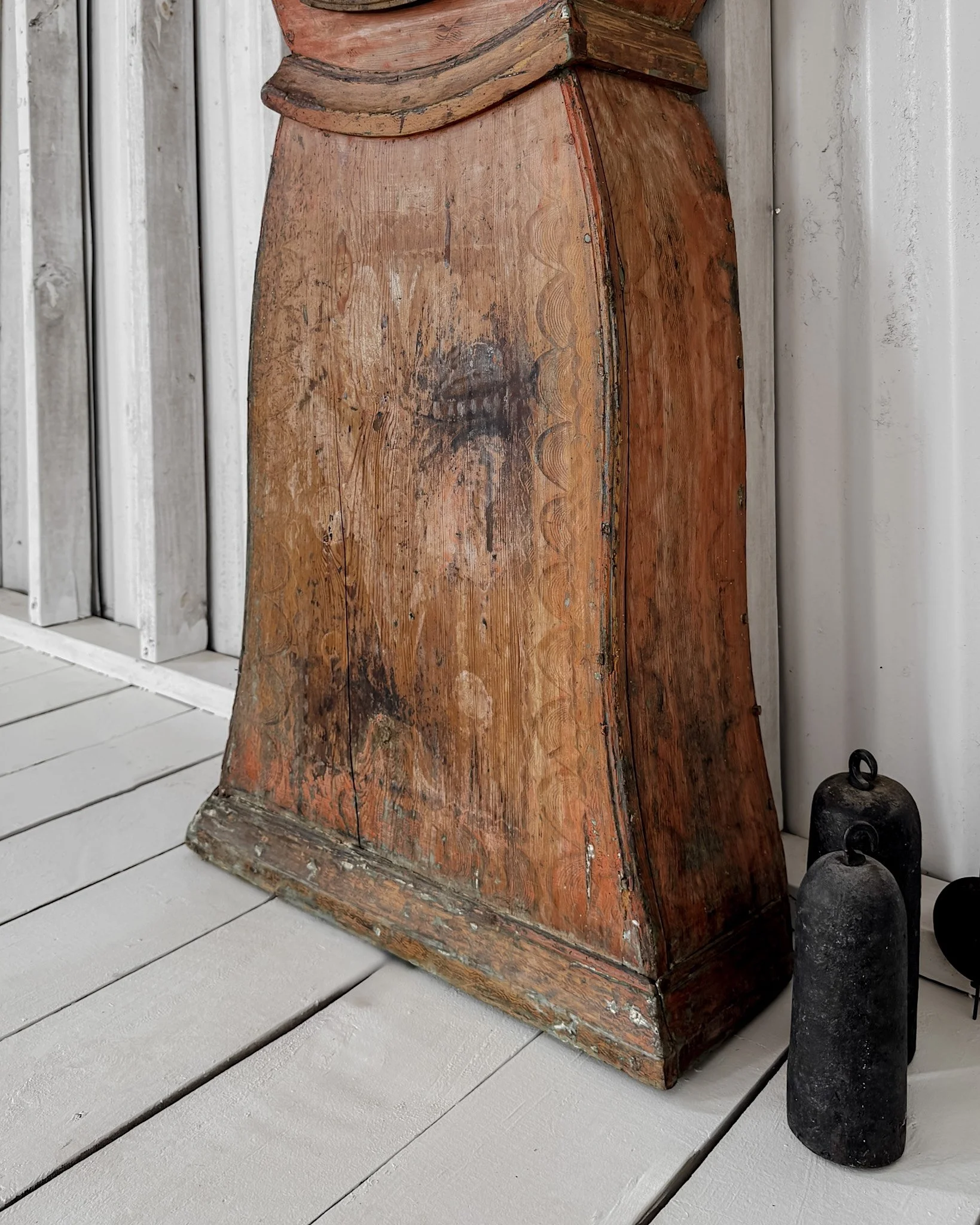 19th Century Swedish Mora Clock with Tall Crown