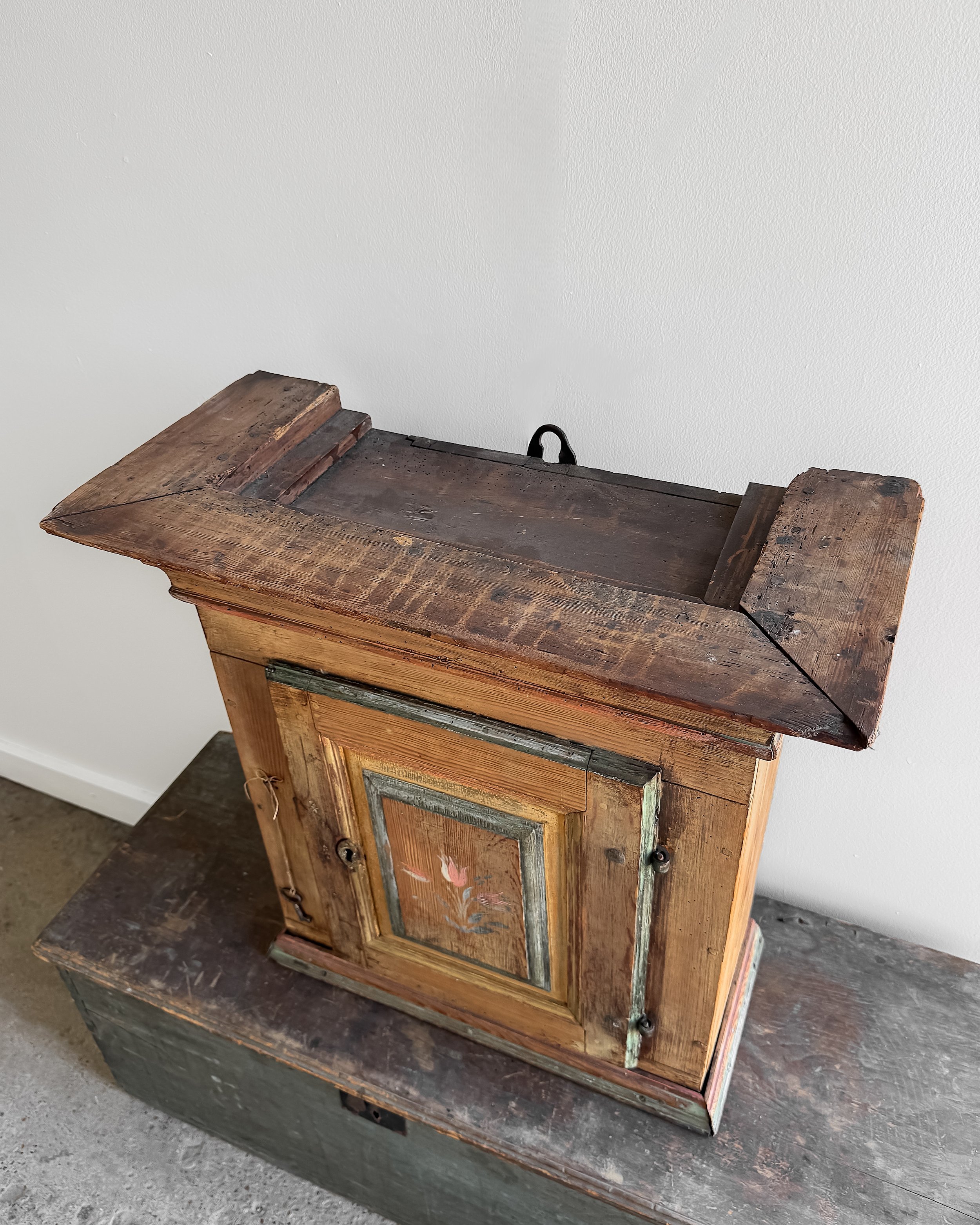 Early 19th Century Swedish Wall Cupboard