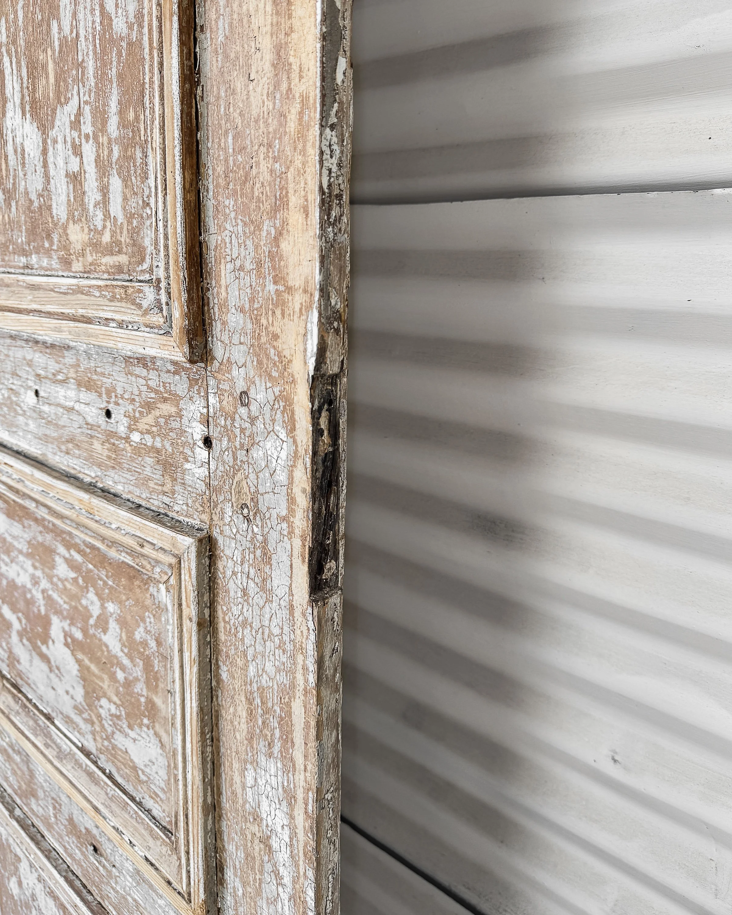 Salvaged Antique French Door