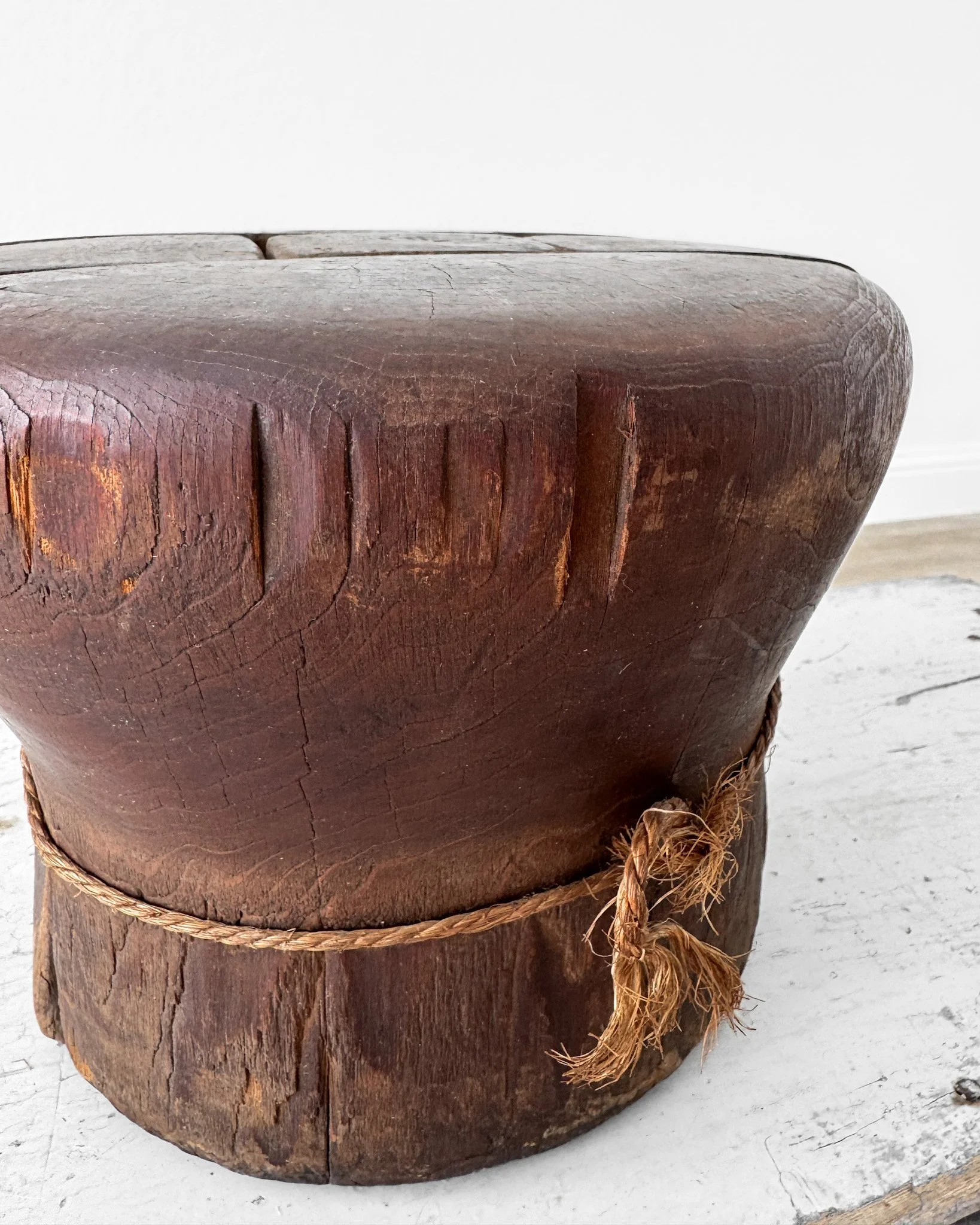 Antique Wooden Puzzle Hat Blocks