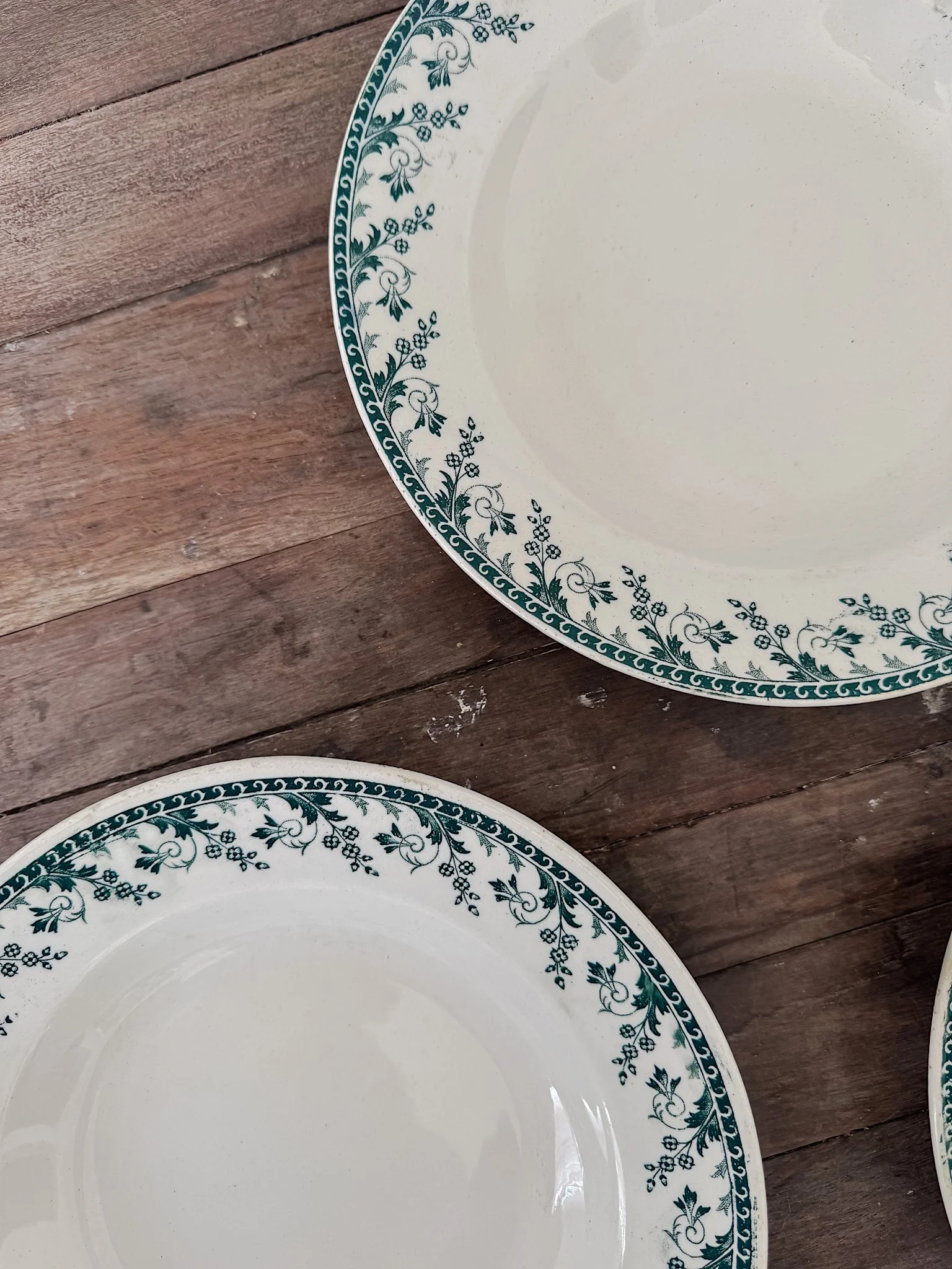 Antique French Transferware Bowls