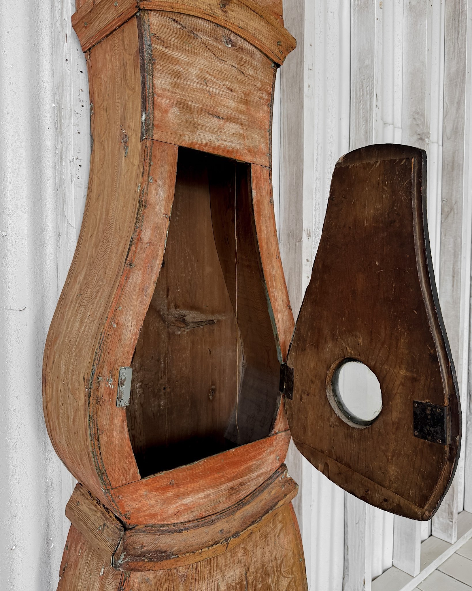 19th Century Swedish Mora Clock with Tall Crown