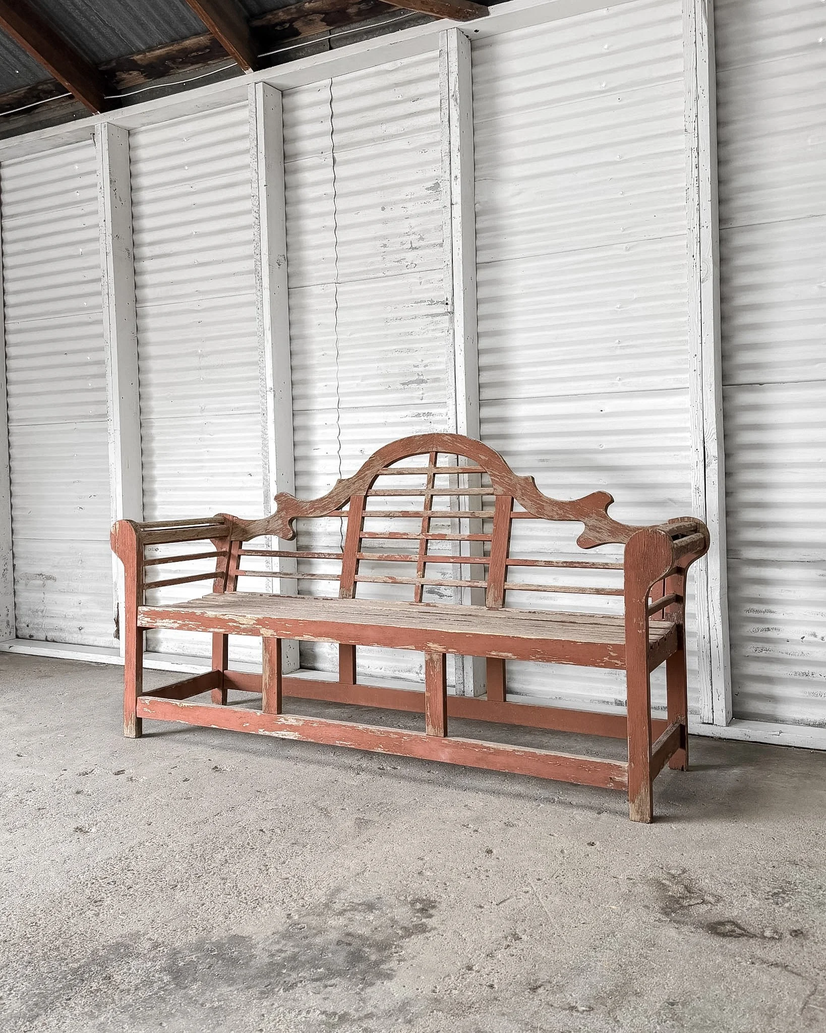 20th Century Lutyens Style Garden Bench