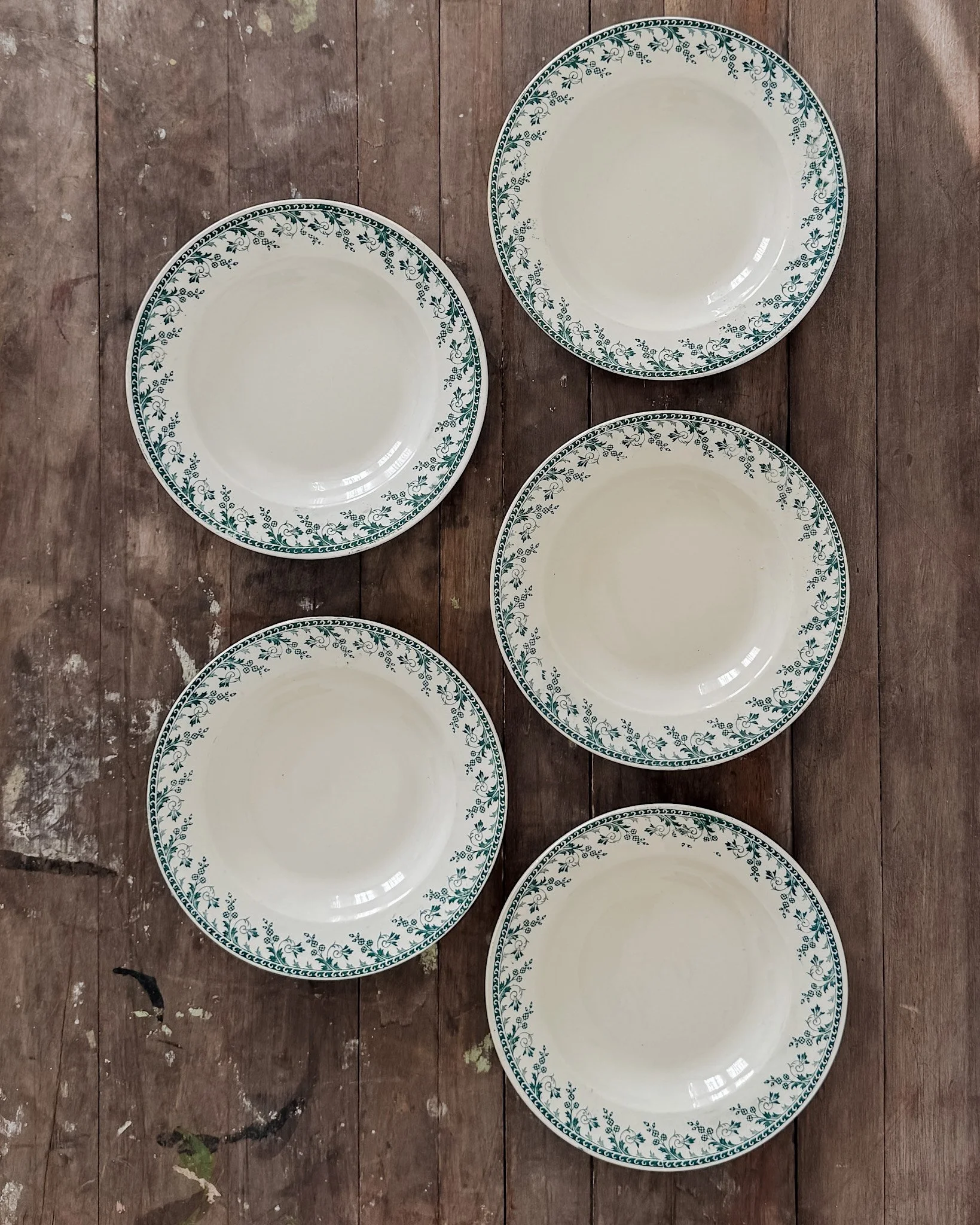 Antique French Transferware Bowls