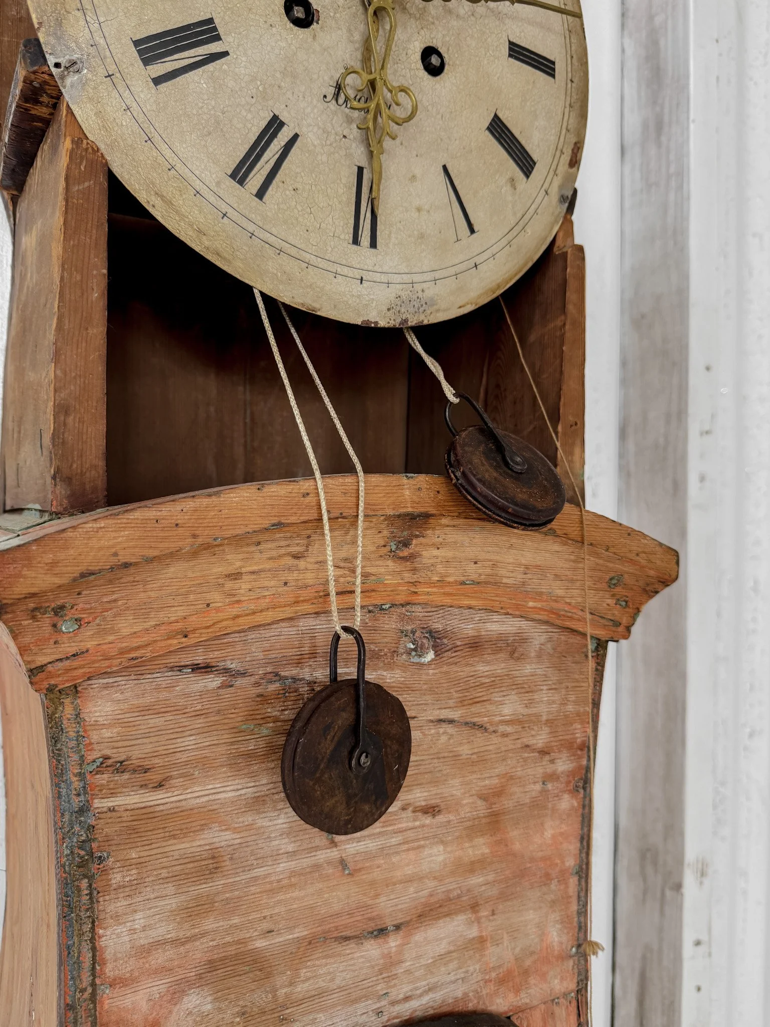 19th Century Swedish Mora Clock with Tall Crown