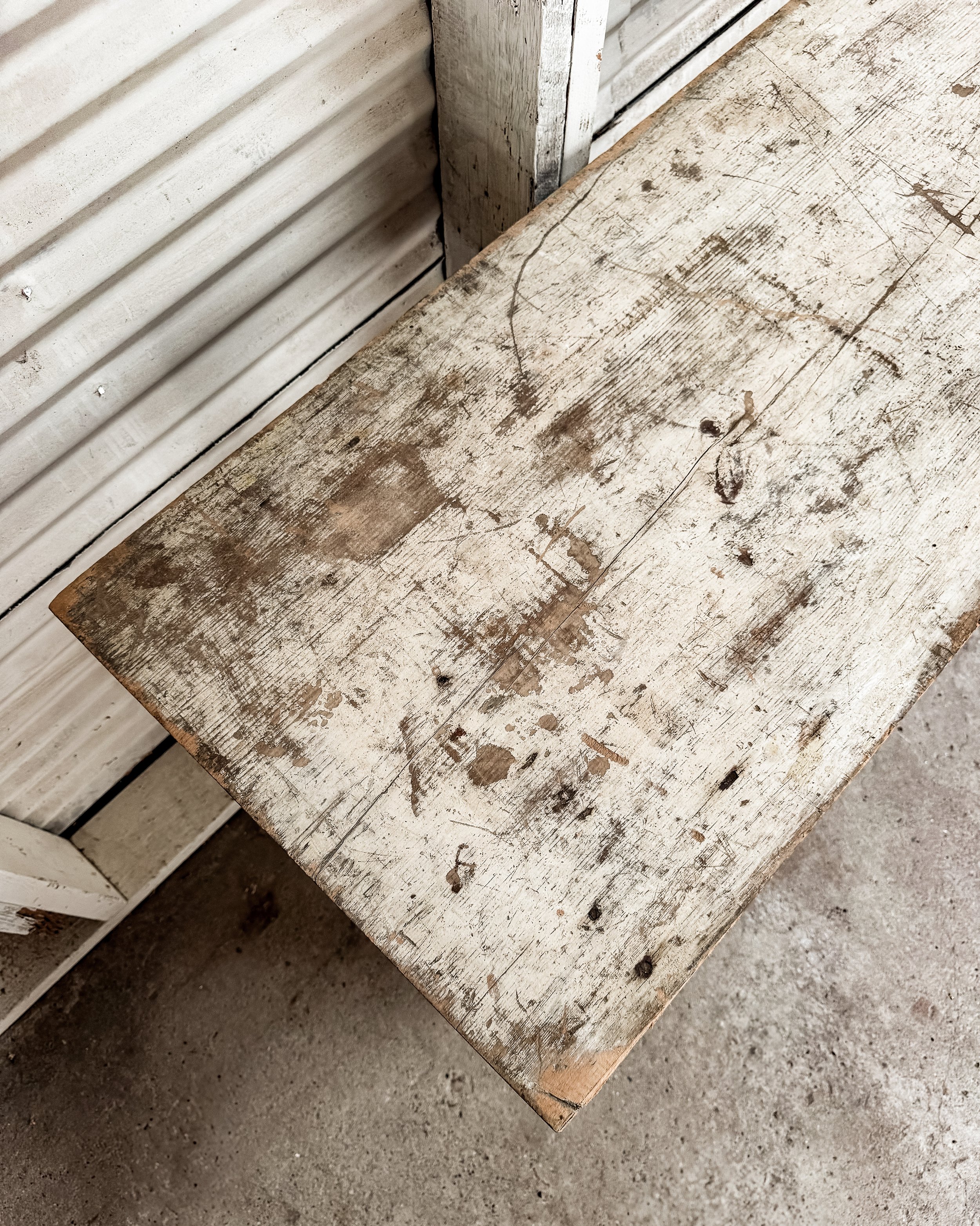 Antique Potting Work Table