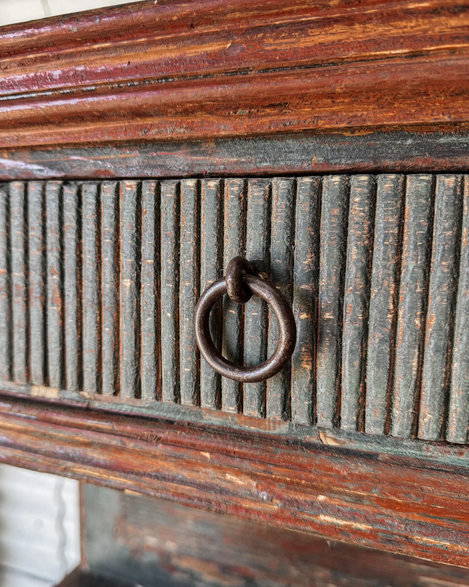 18th Century Swedish Rococo Tobacco Cabinet