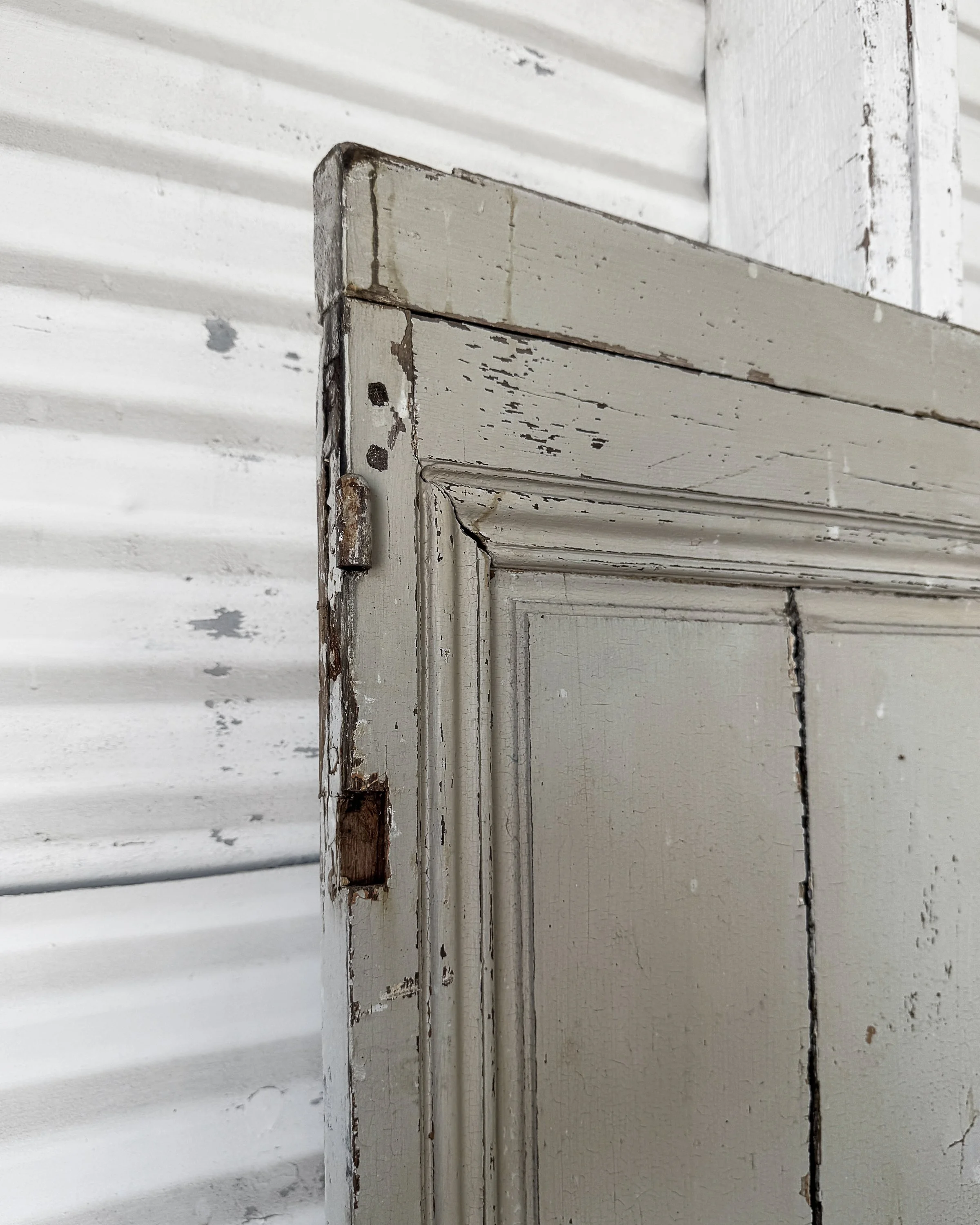 Salvaged Antique French Door