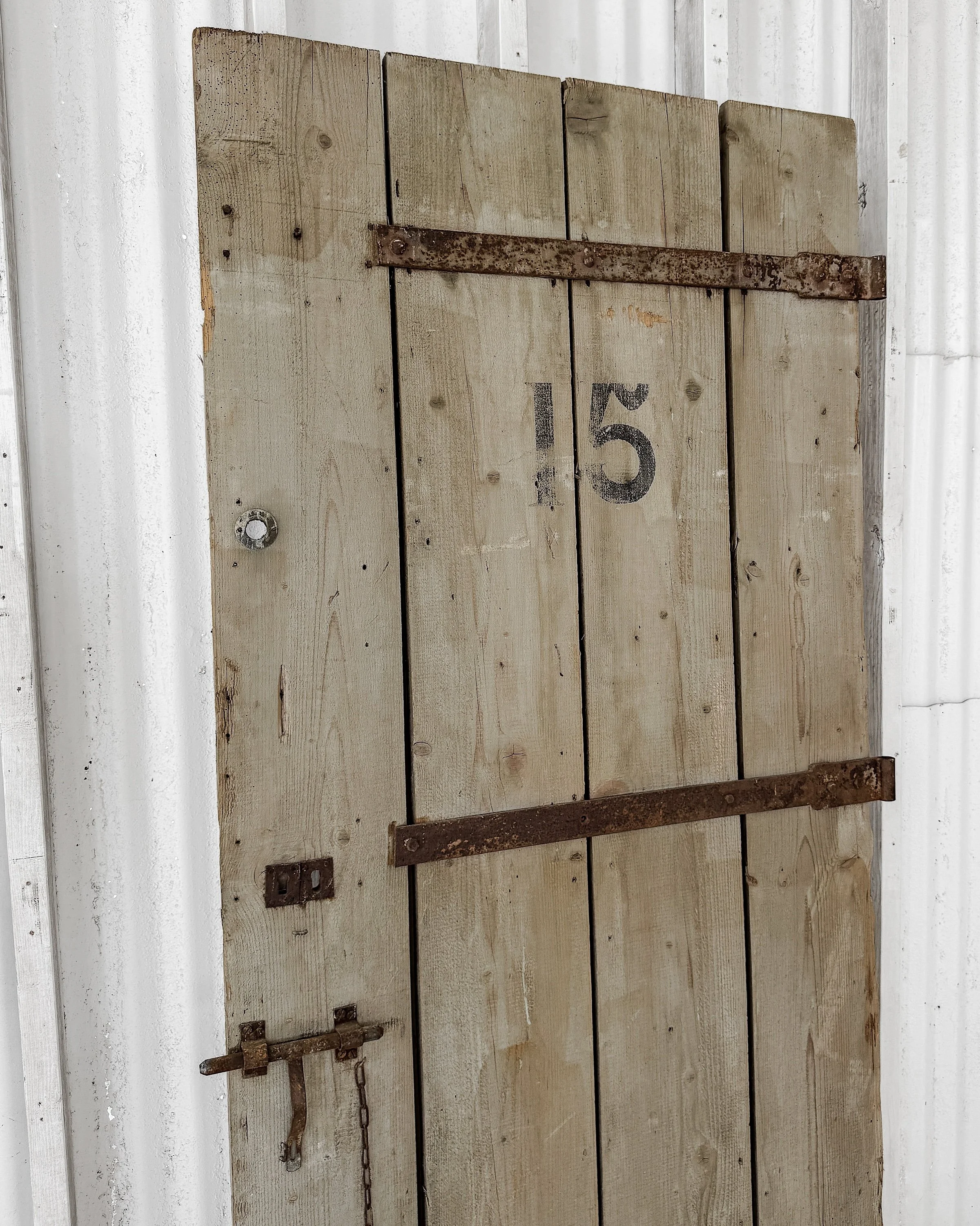 Reclaimed Early 20th Century French Barn Door