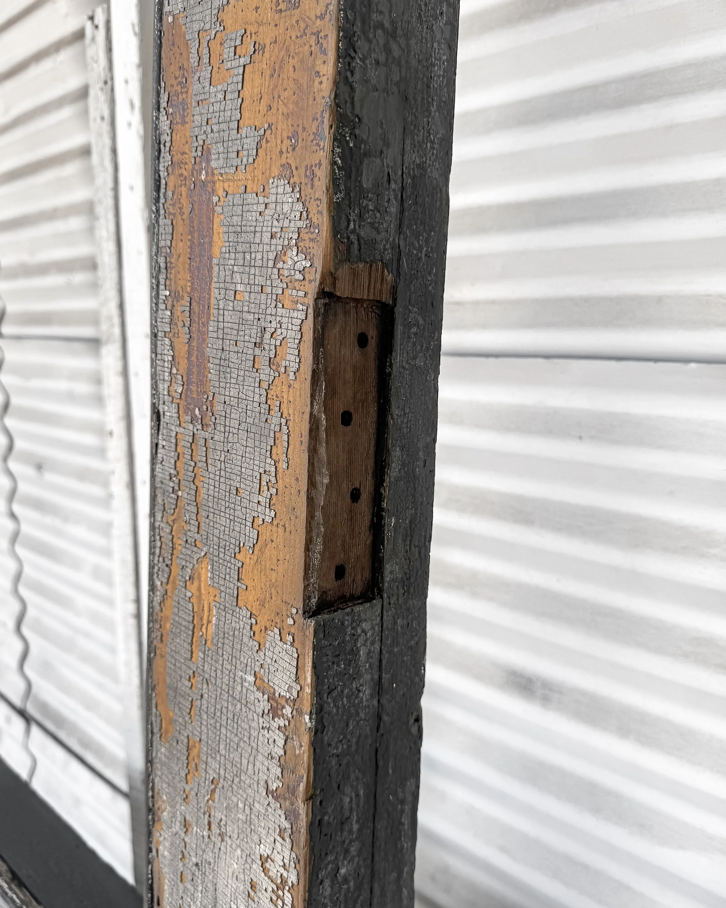 Salvaged Antique Victorian Door