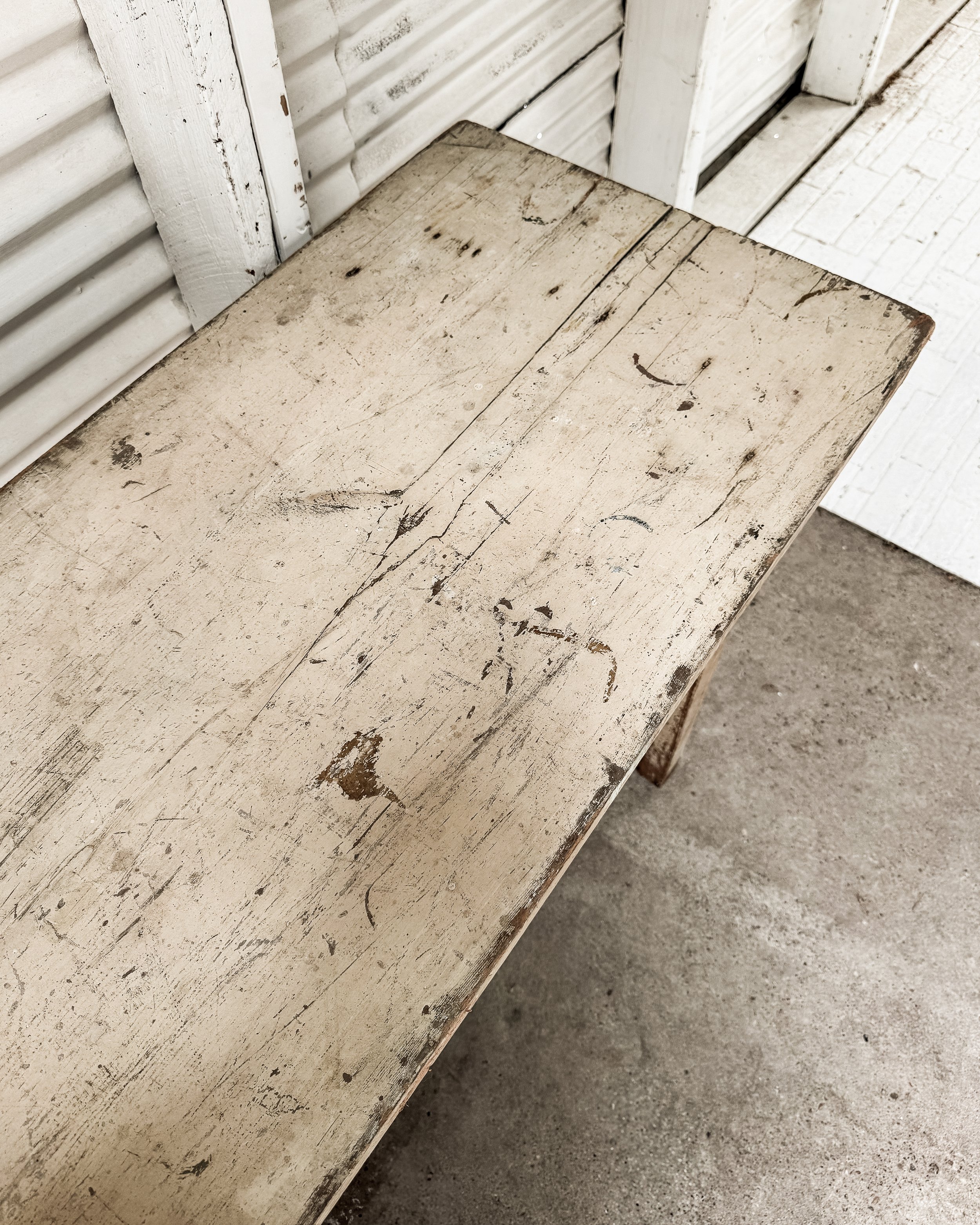 Antique Potting Work Table