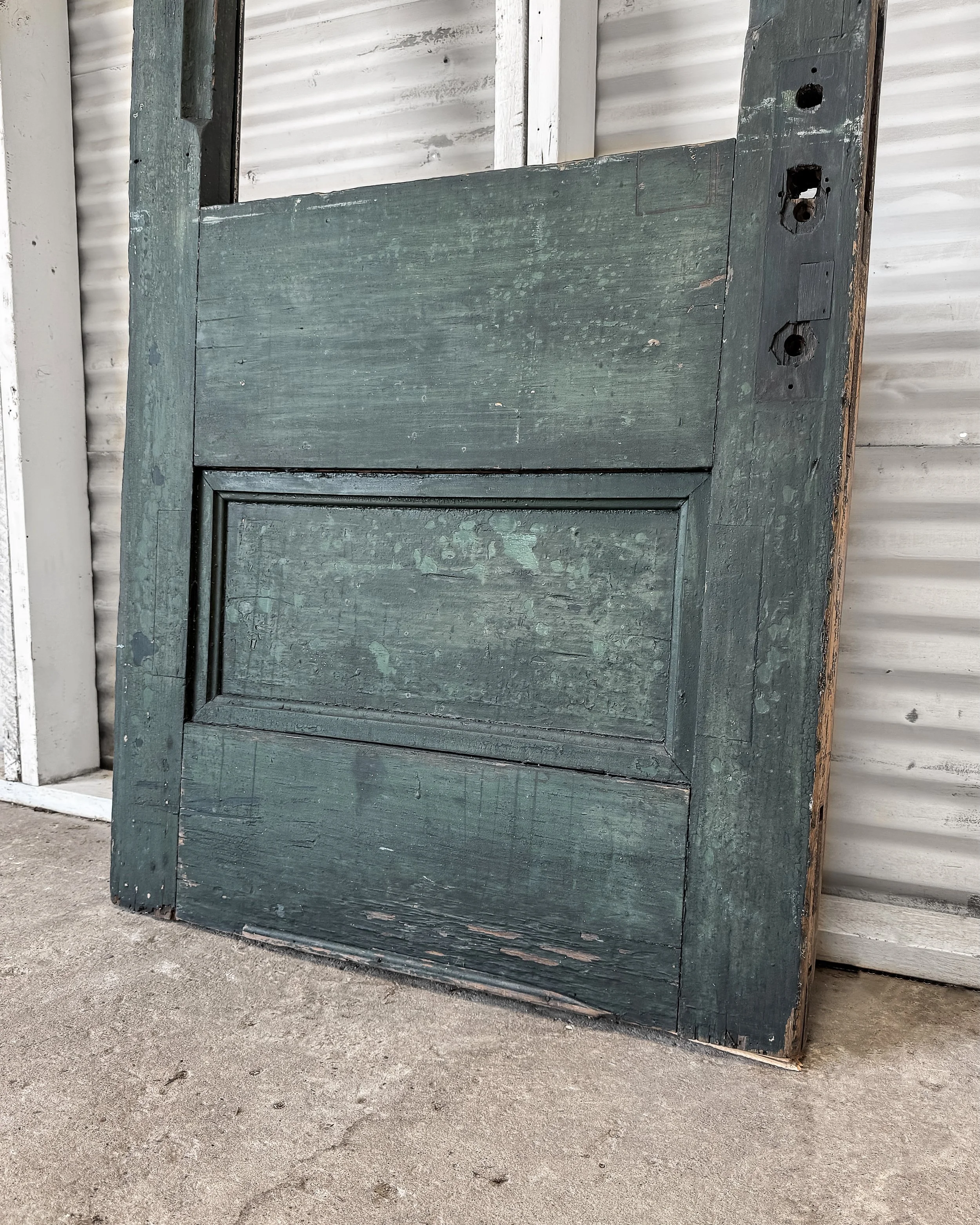 Salvaged Antique Victorian Door
