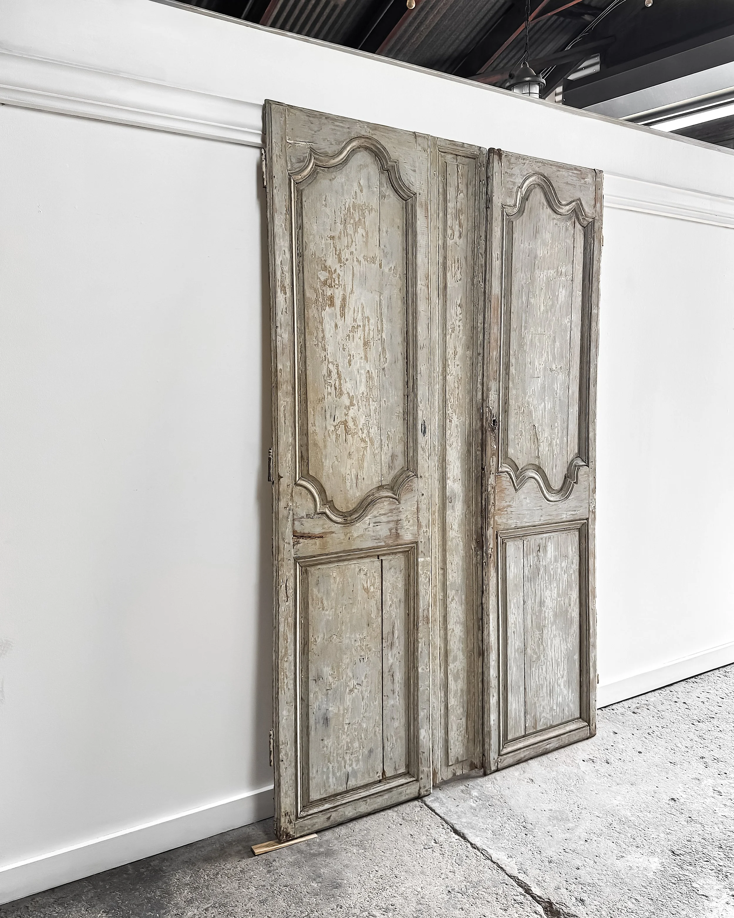 Reclaimed 19th Century French Provincial Wardrobe Doors