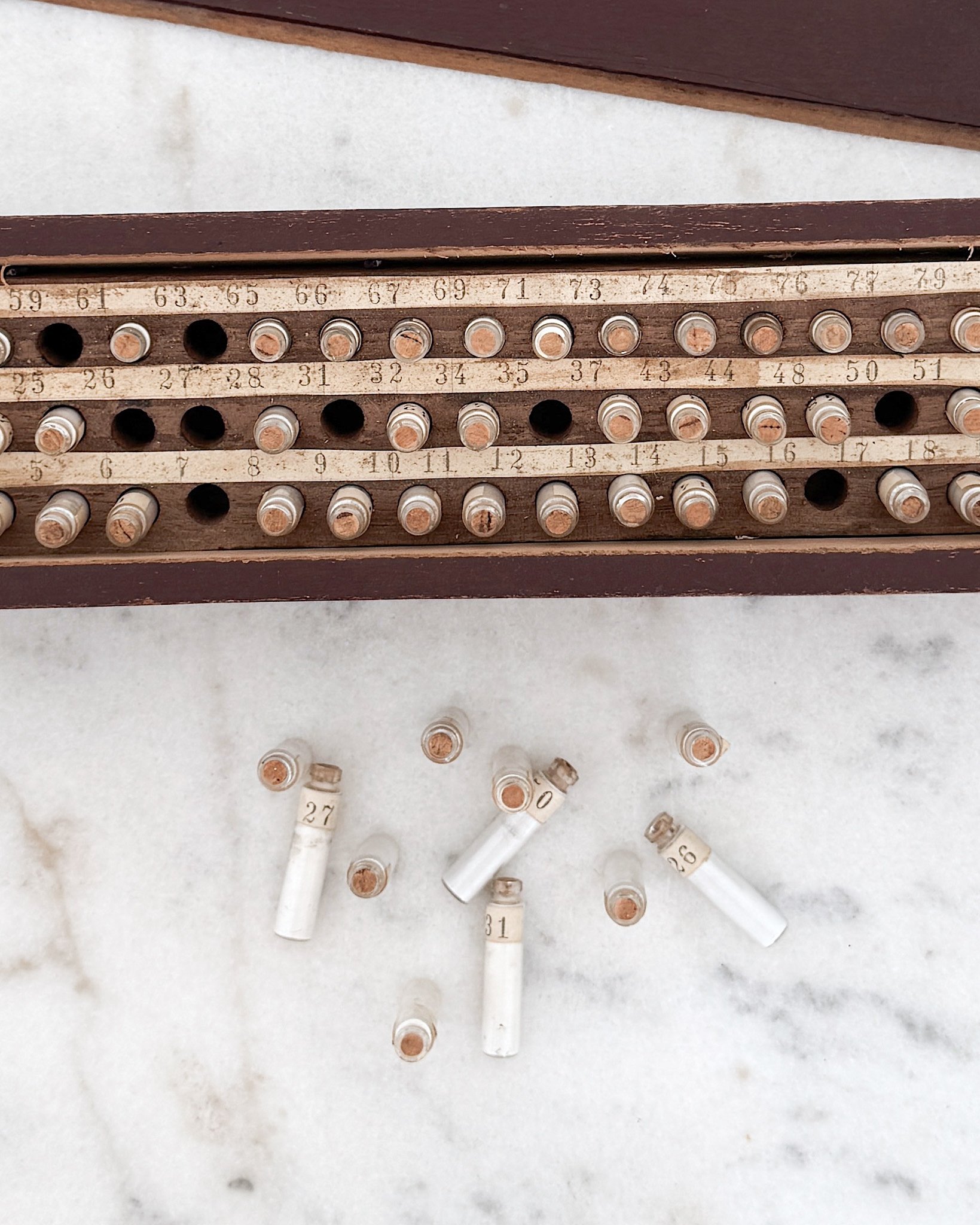 Antique French Homeopathic Pharmacy Compounding Set