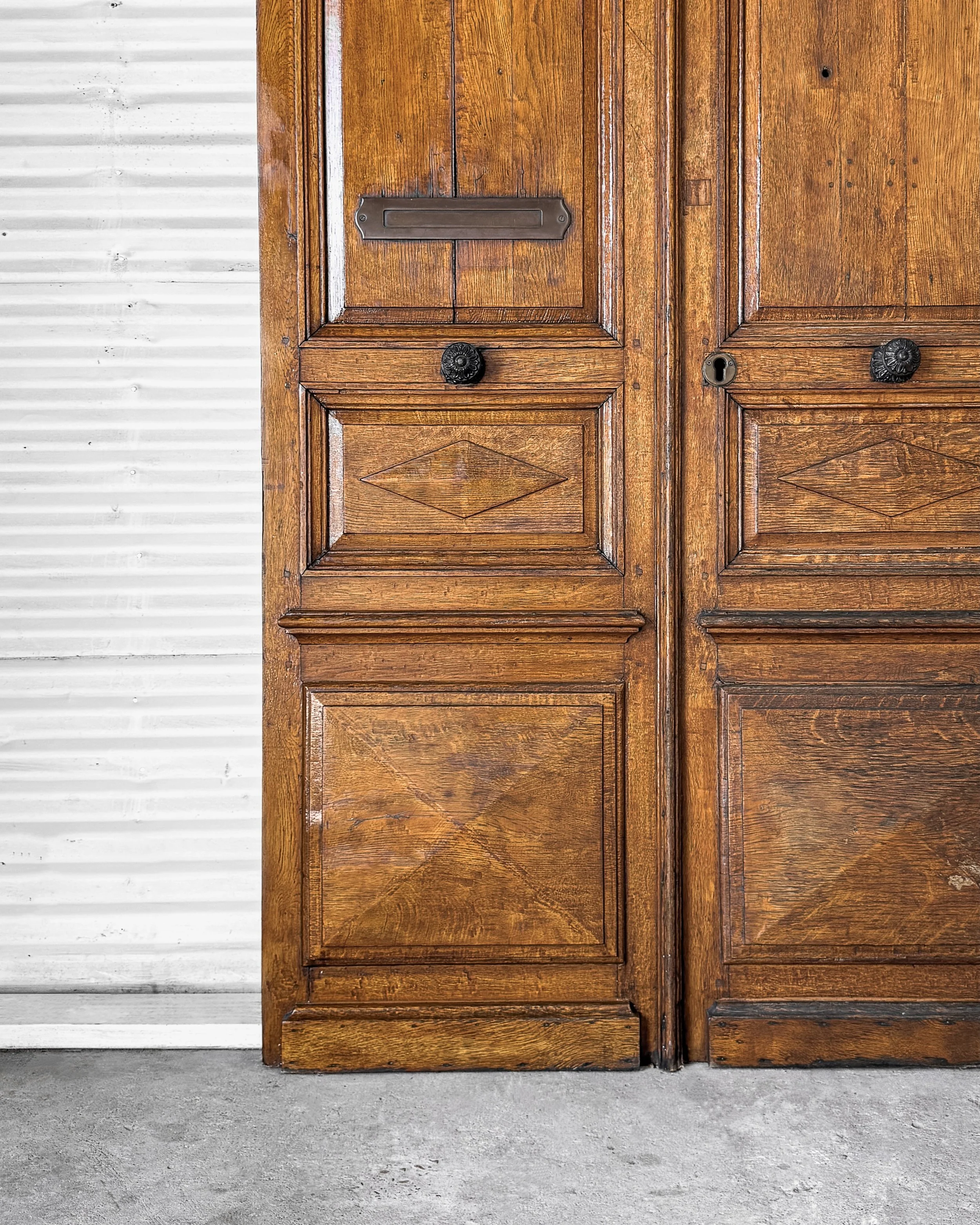 Salvaged 19th Century French Doors