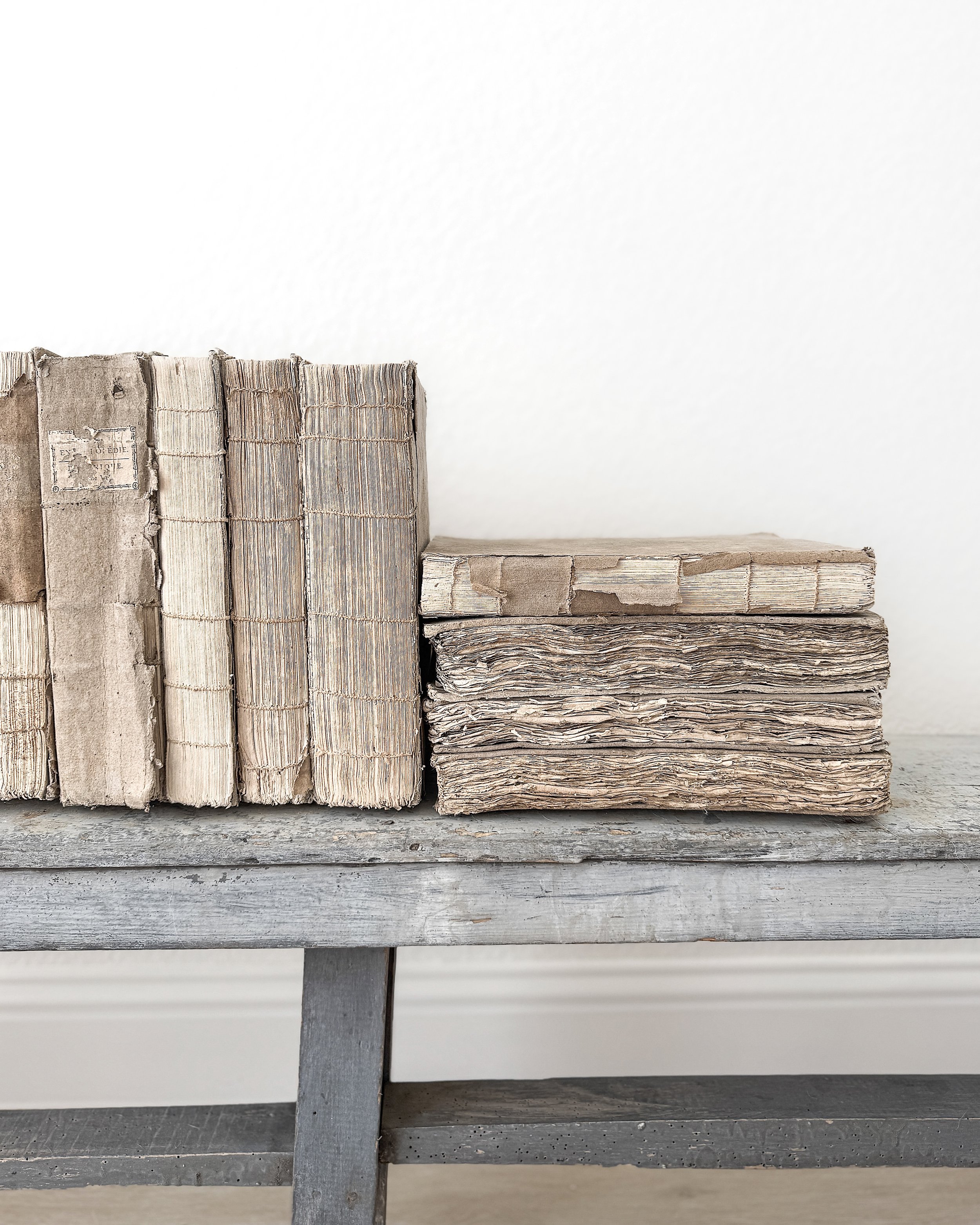 Set of Antique French Methodical Encyclopedias