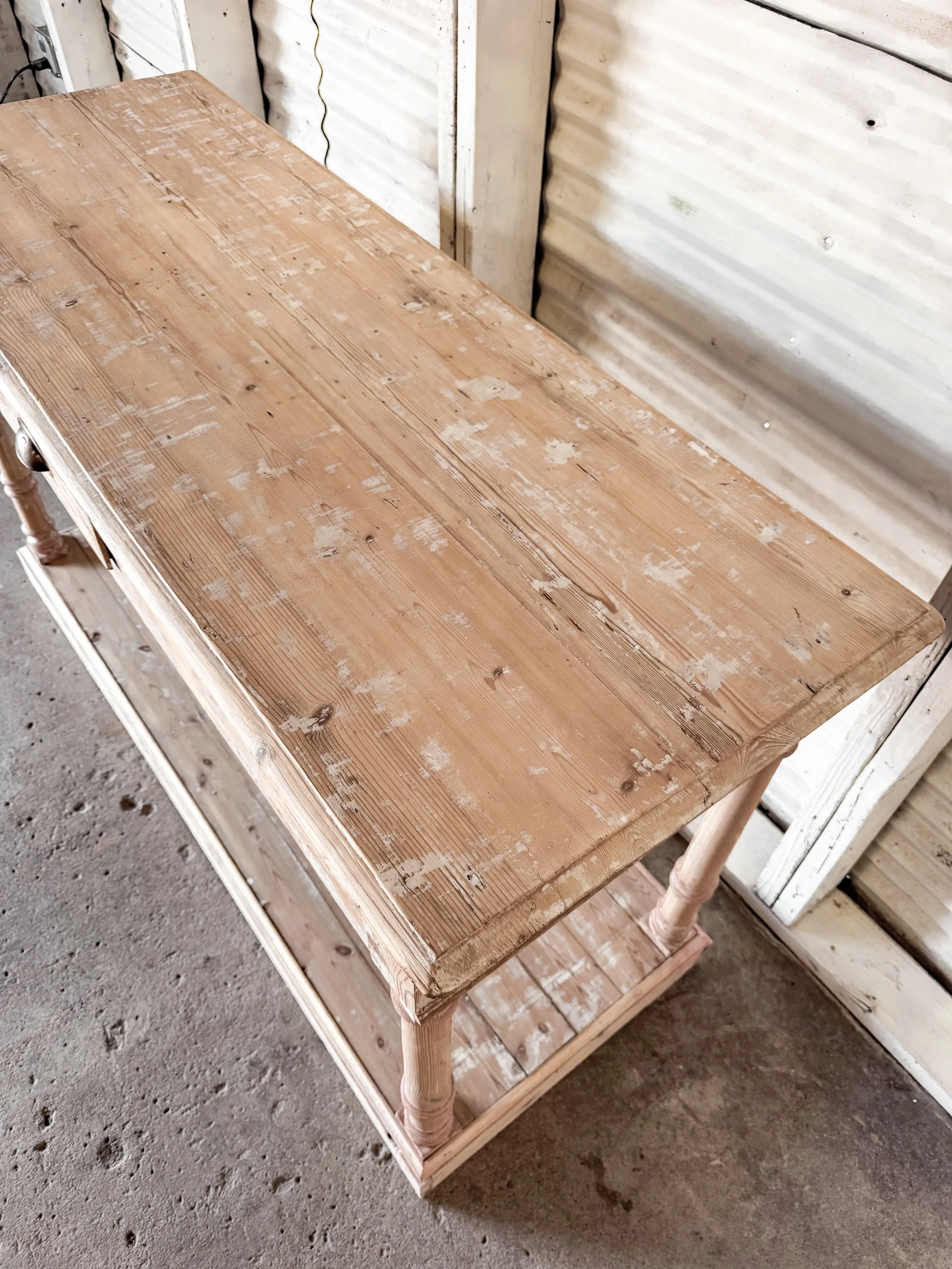 Antique French Drapers Table