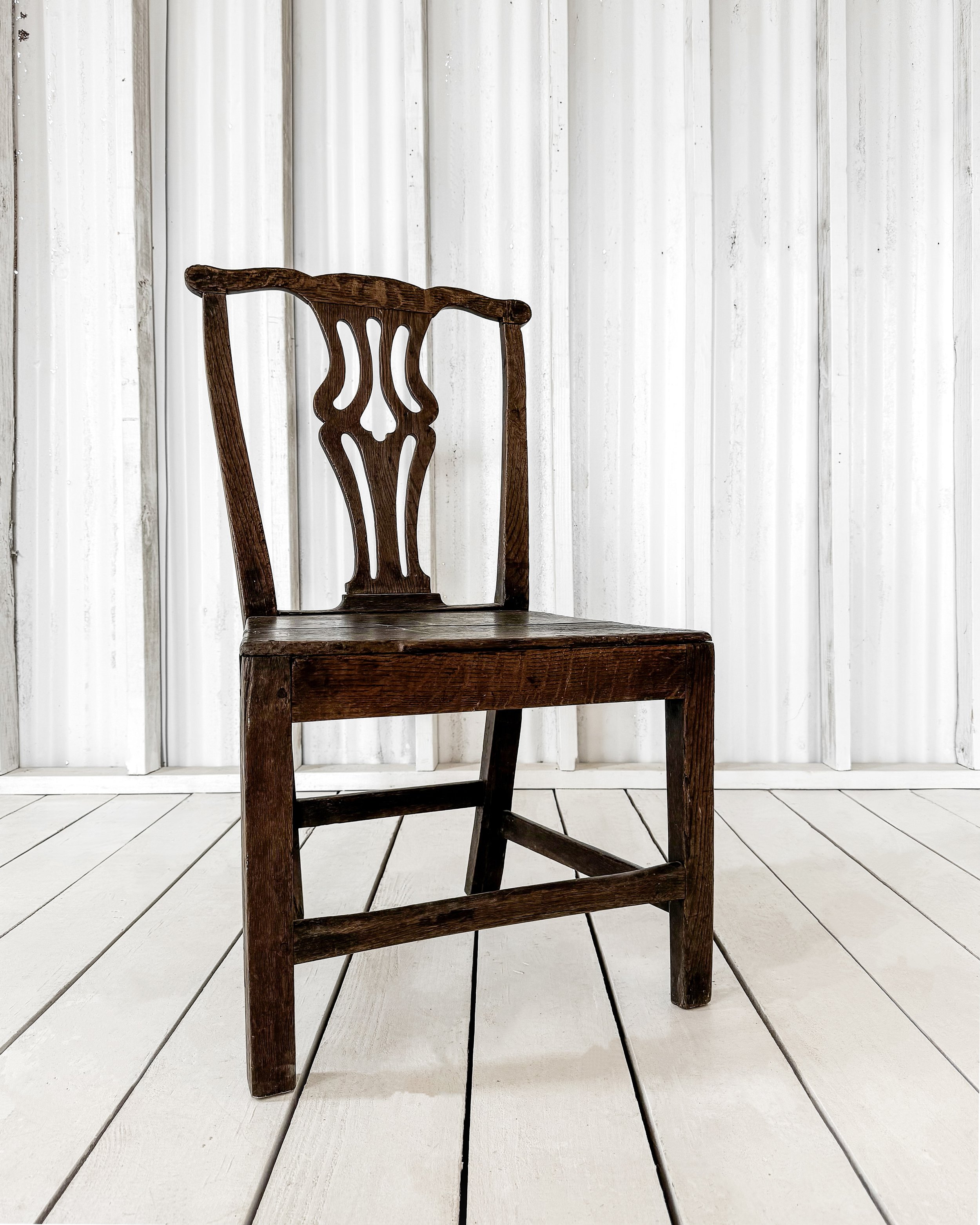 Antique 18th century Chippendale Side Chair