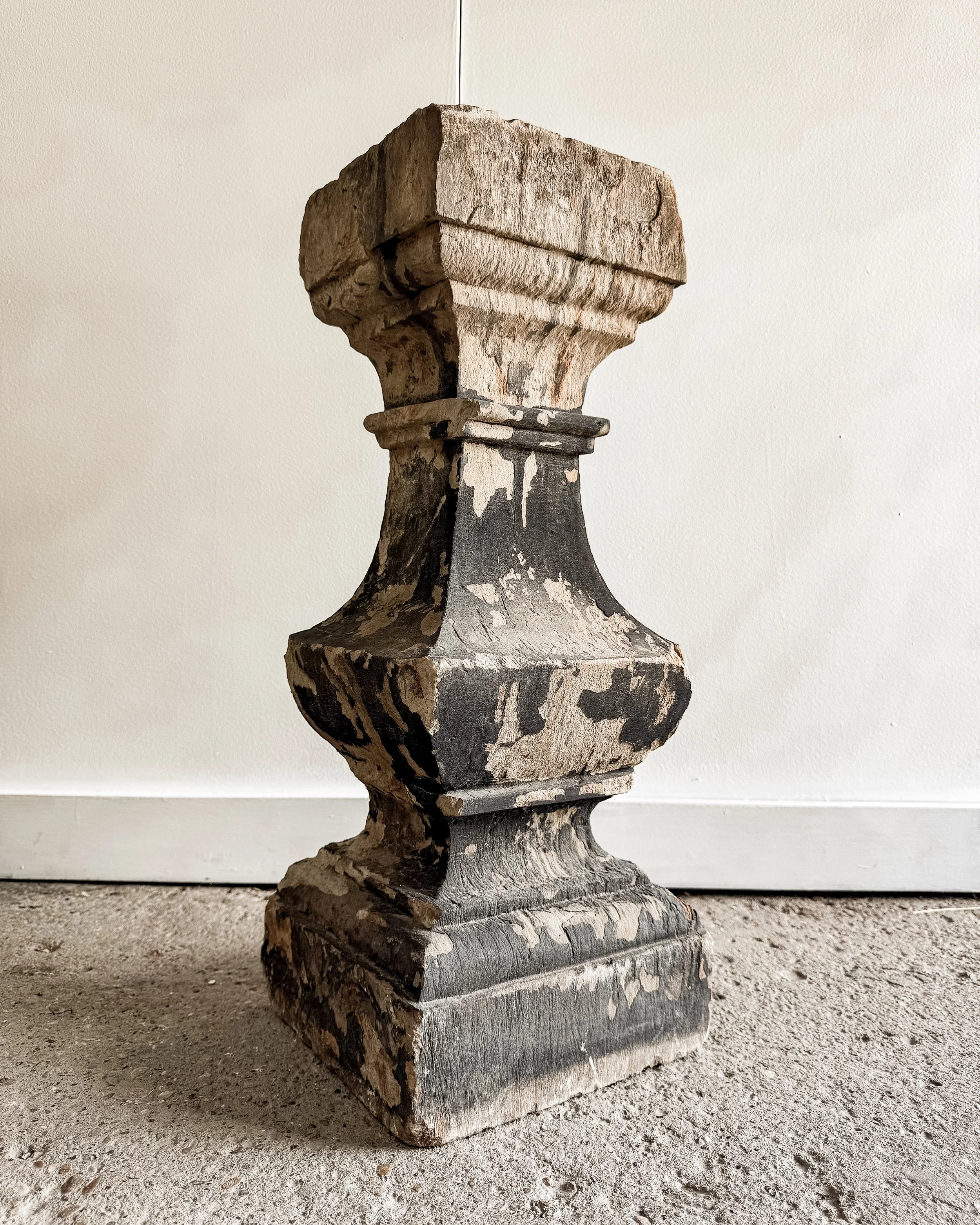 Hand-carved 18th Century Welsh Stone Balustrades