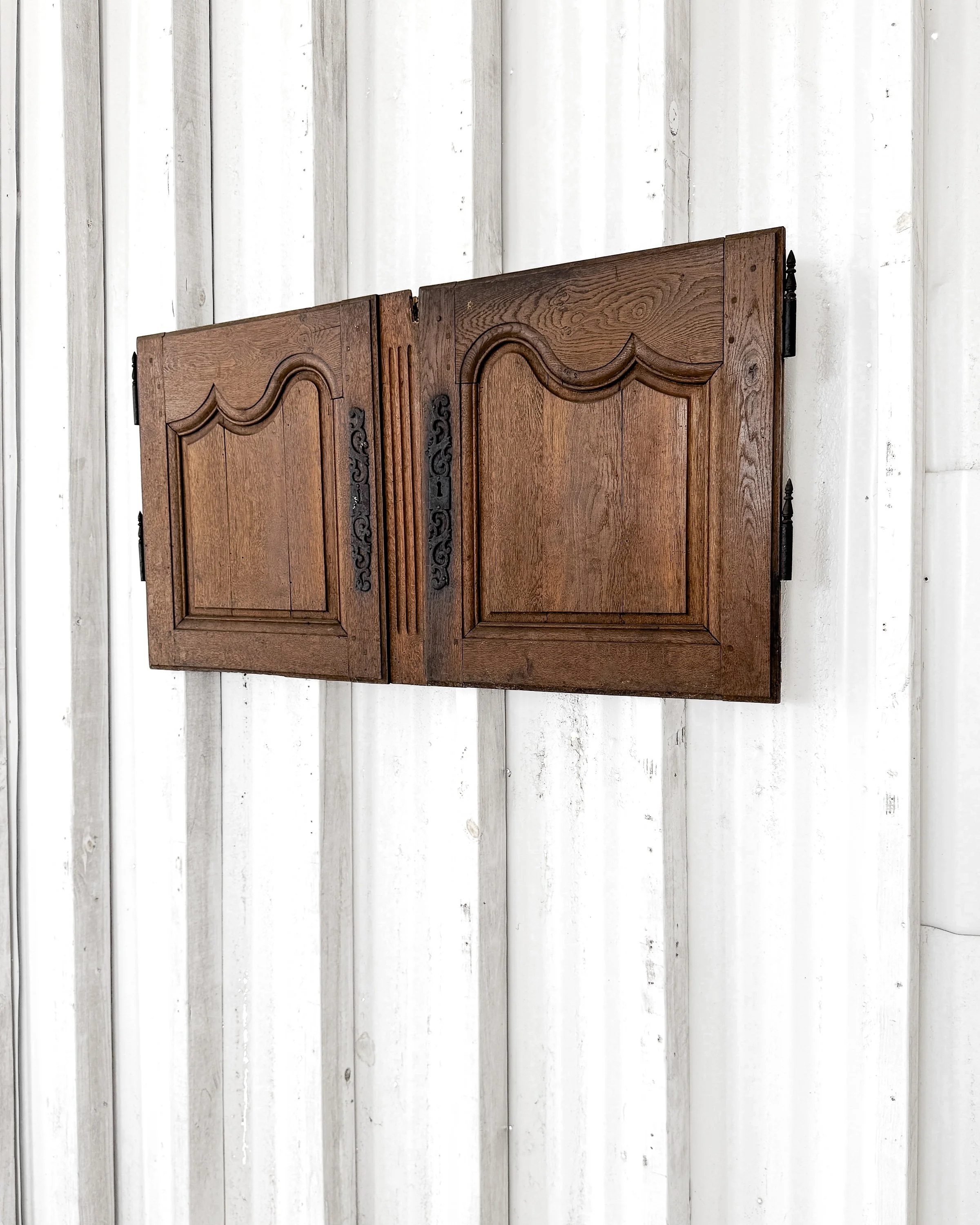Reclaimed 19th Century French Cupboard Doors