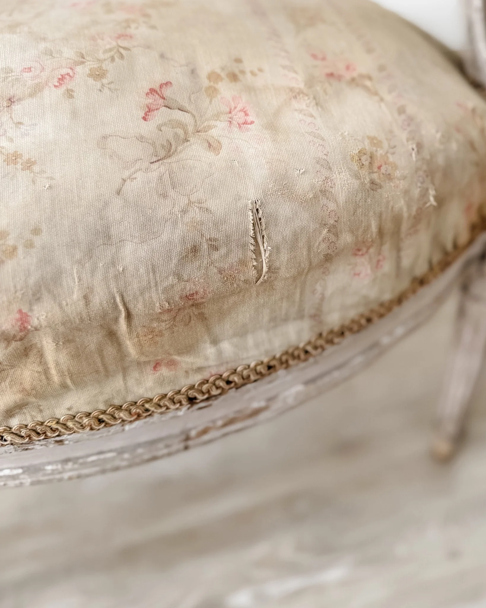 19th-Century French Louis XVI Style Fauteuil Armchairs