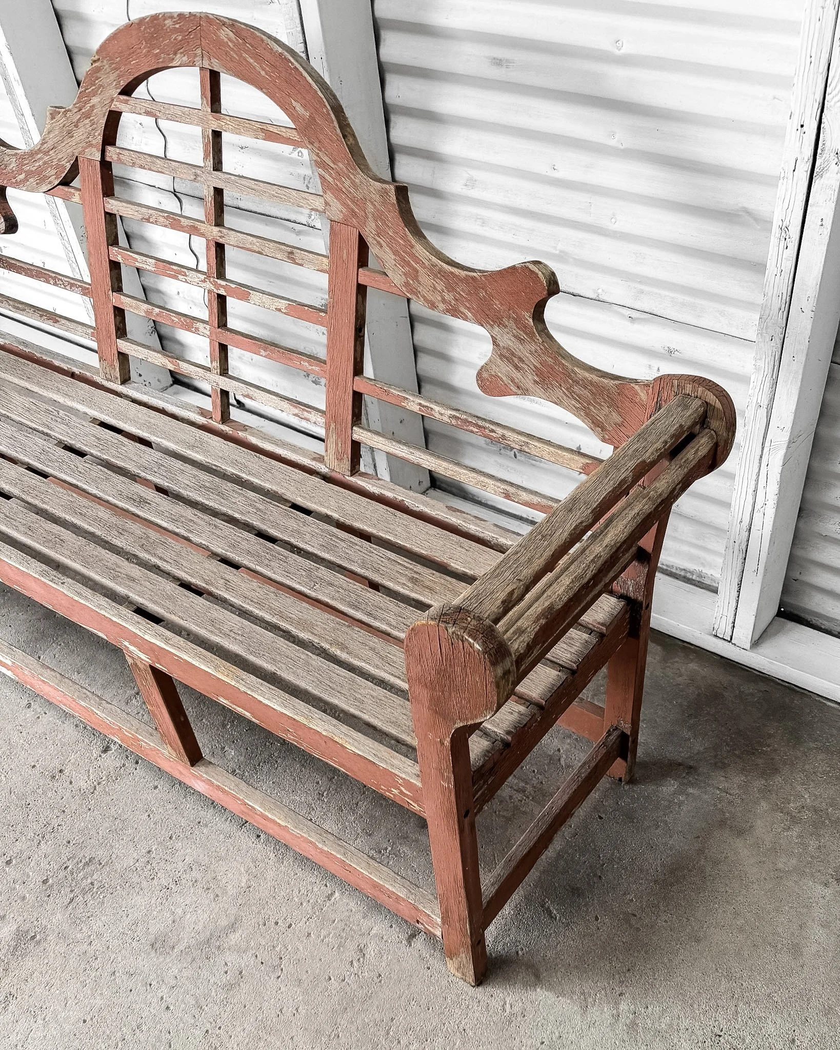 20th Century Lutyens Style Garden Bench