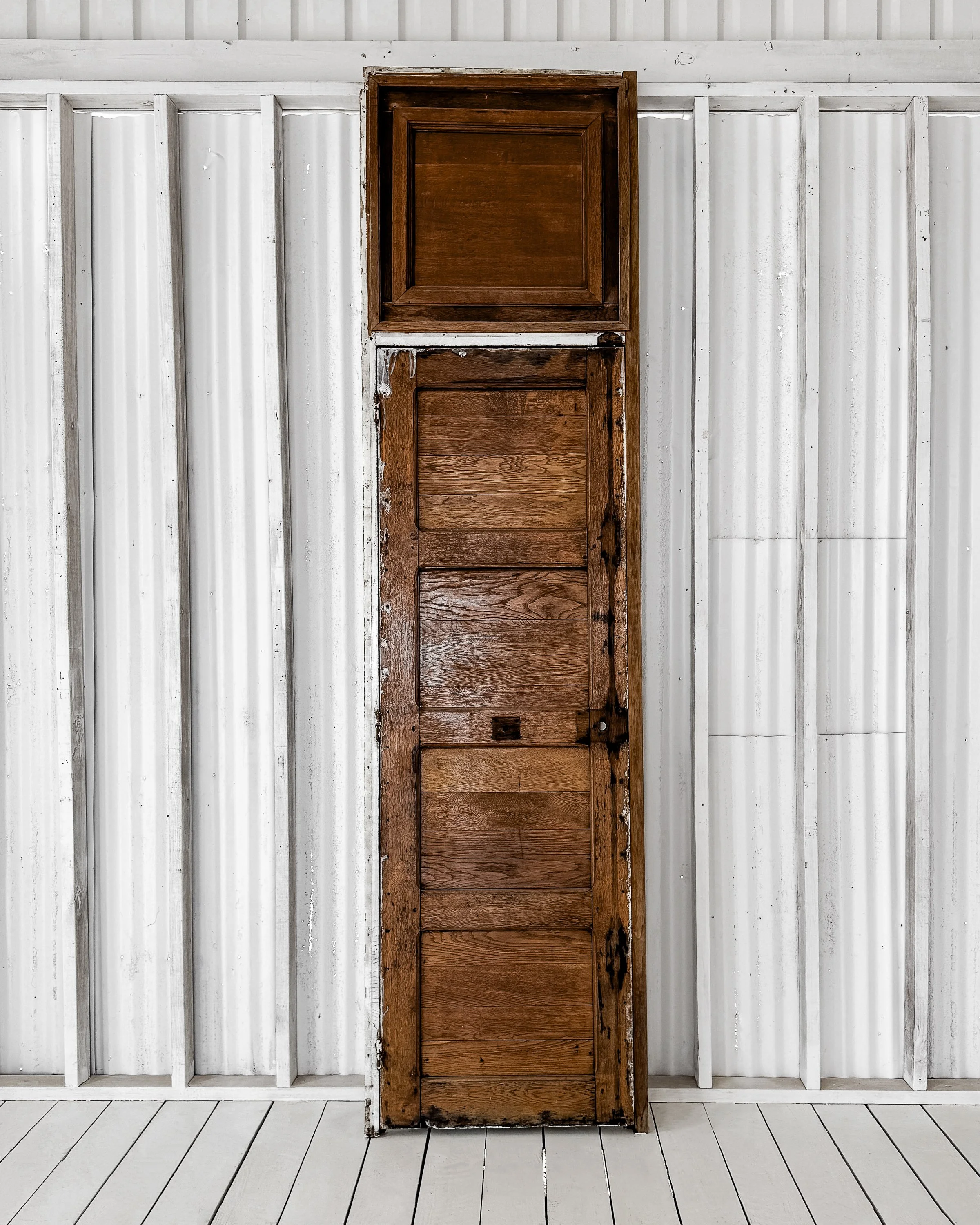 Salvaged Antique French Door