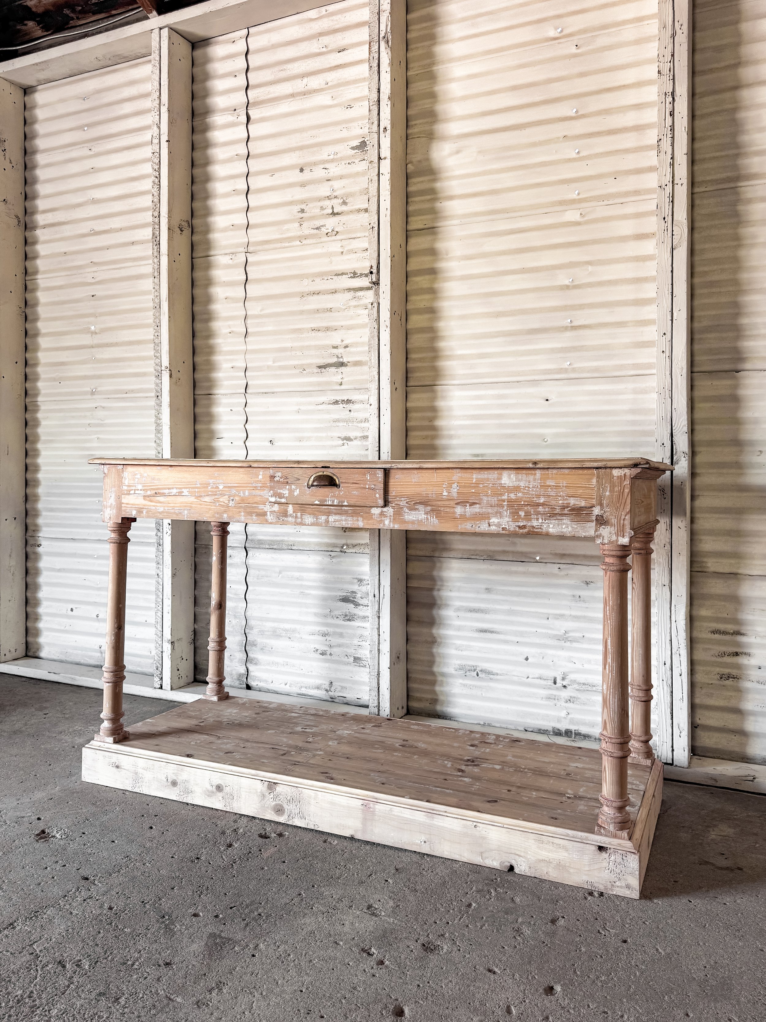 Antique French Drapers Table