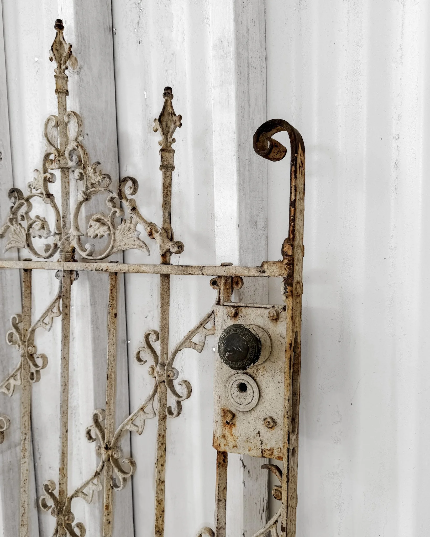 Decorative 19th Century Cast Iron Garden Gate