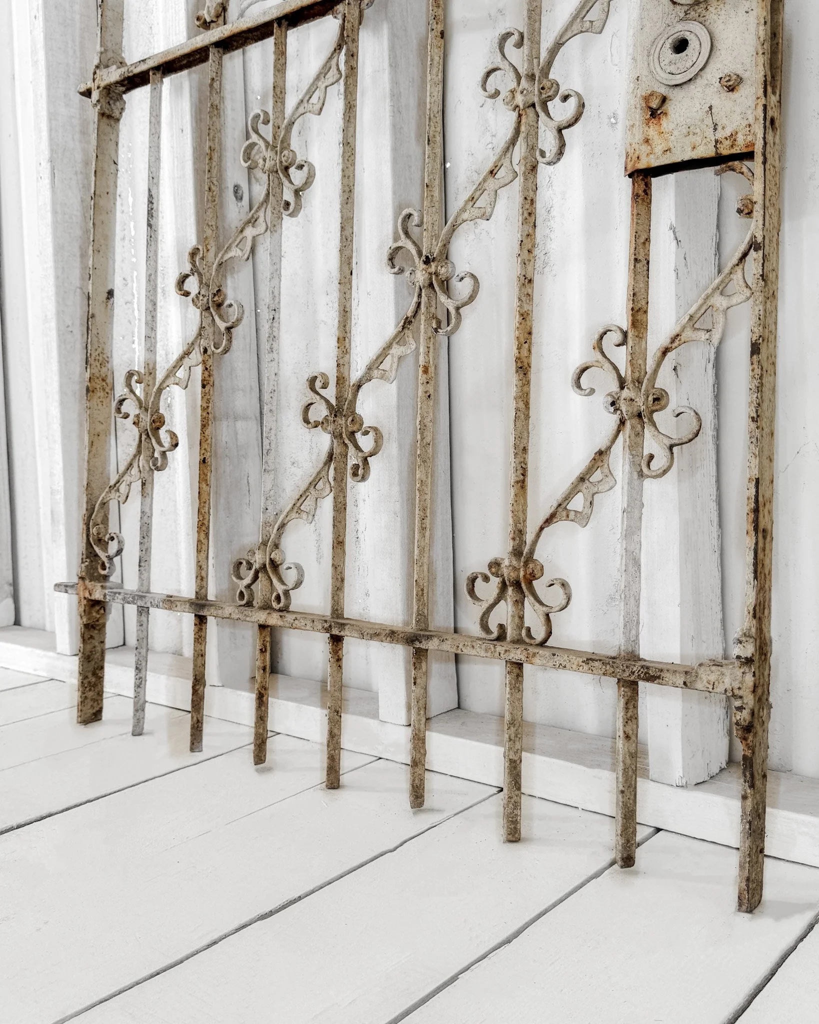 Decorative 19th Century Cast Iron Garden Gate