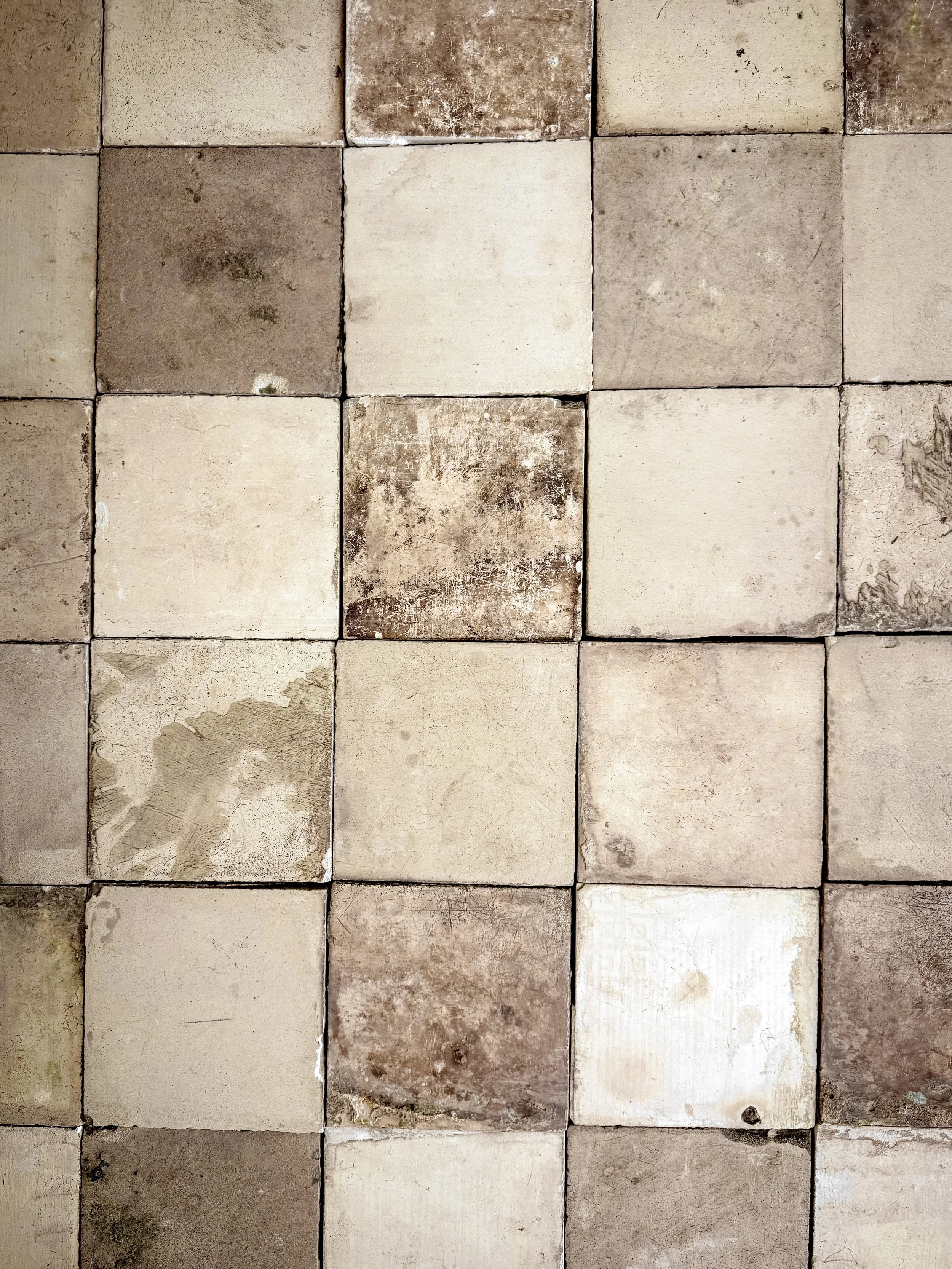 Reclaimed European Encaustic Cement Tiles
