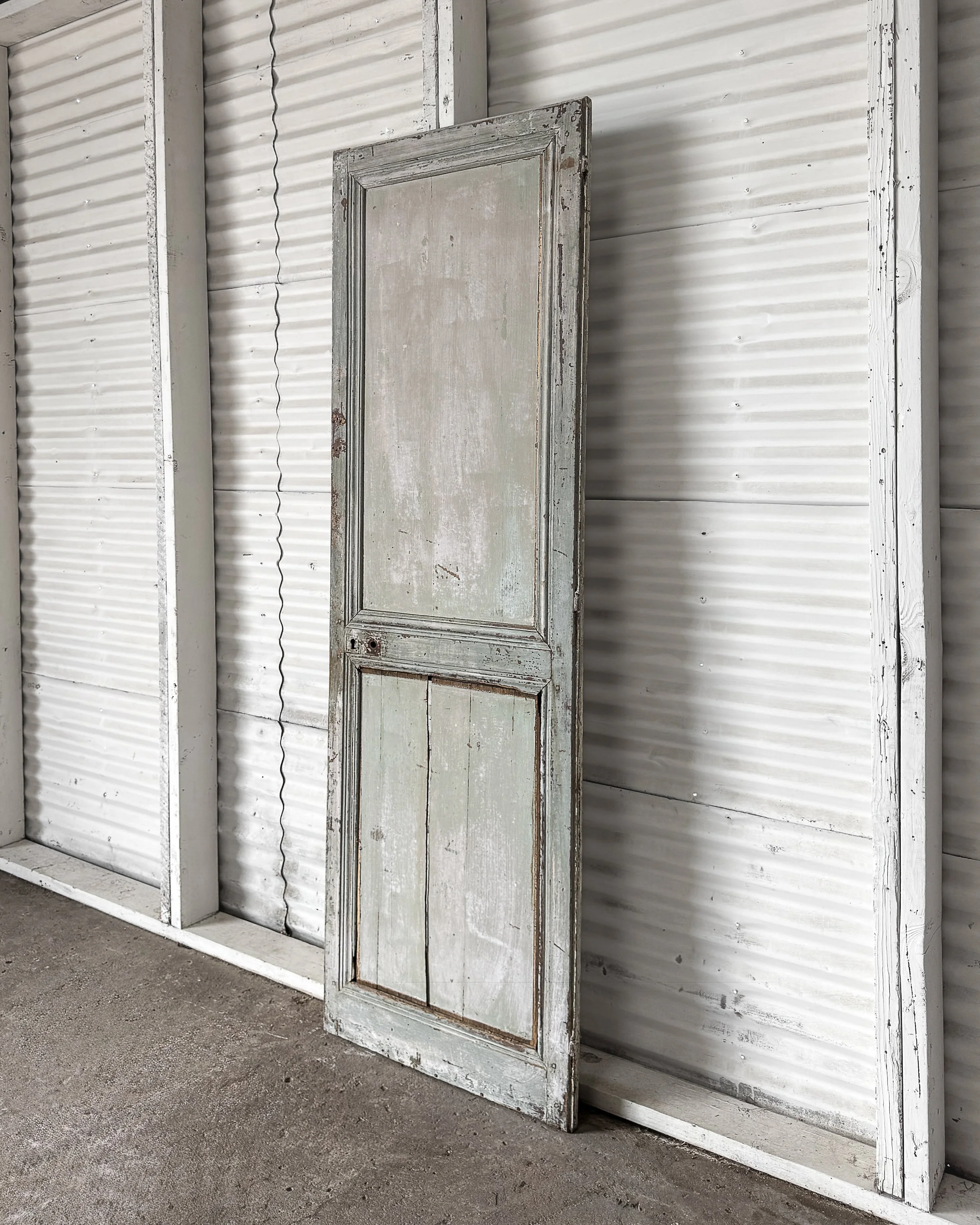 Salvaged Antique French Door