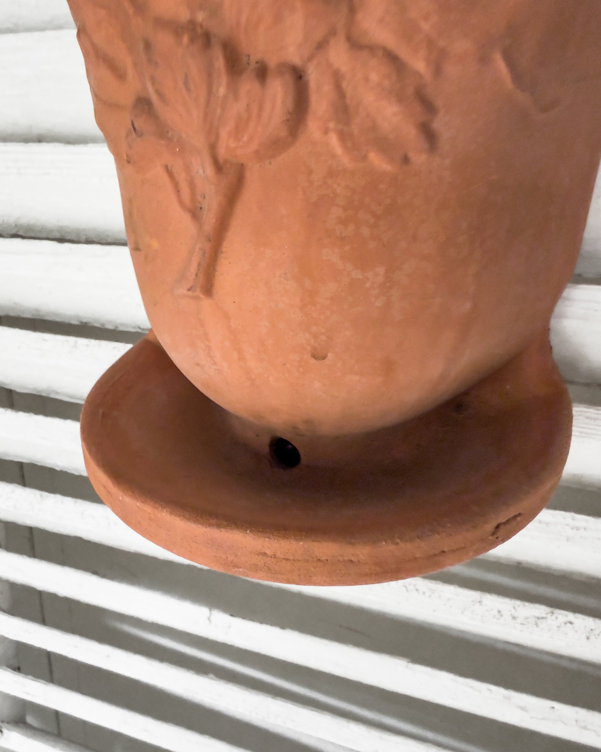 Vintage Terracotta Wall Mounted Flower Pots