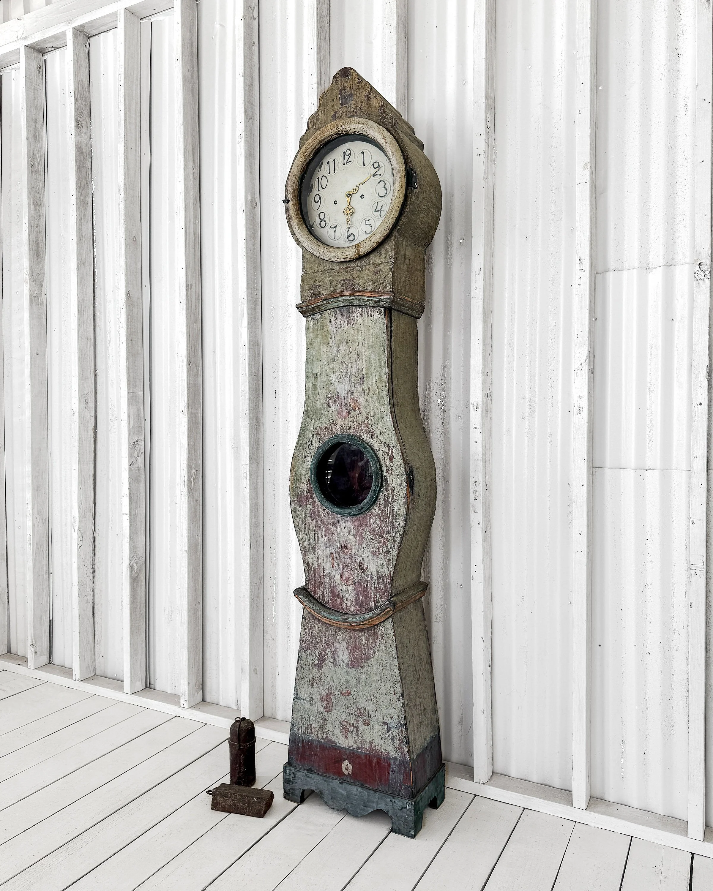 18th-Century Swedish Mora Clock